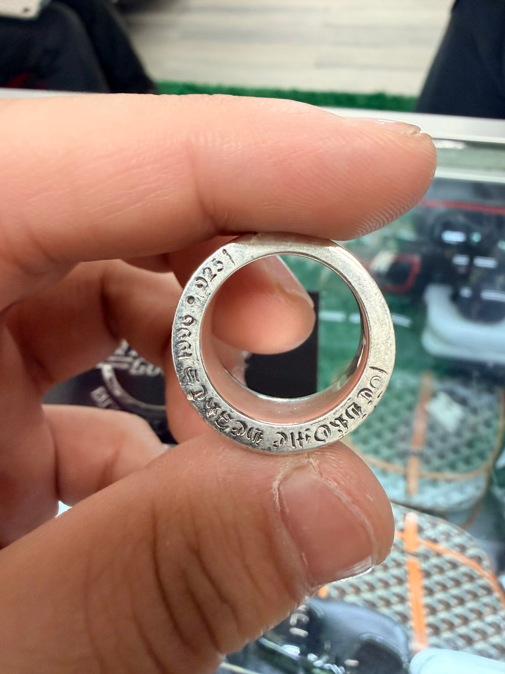 Chrome Heart Fleur Ring Size 8 U