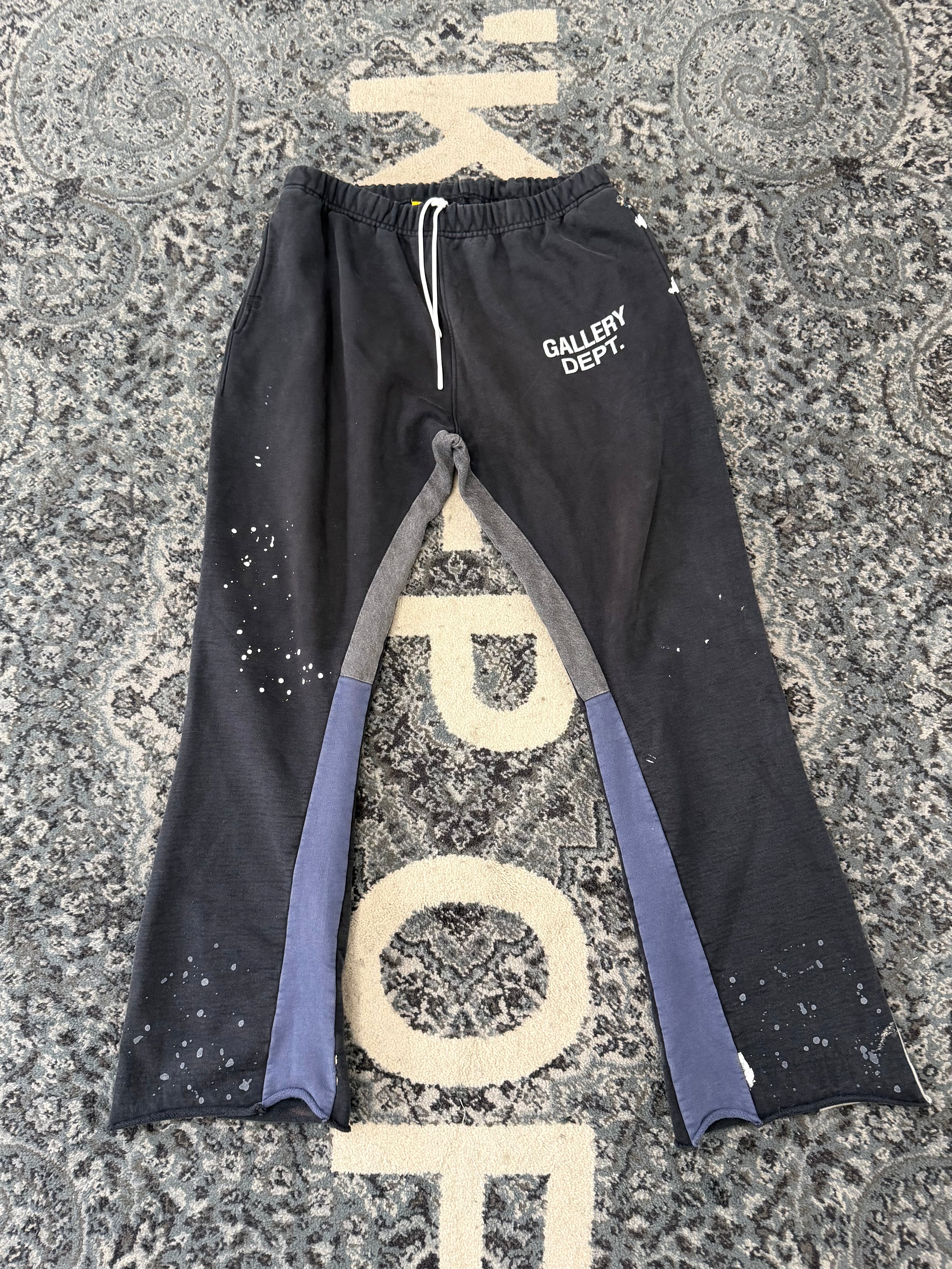 Gallery Dept. Splatter Paint Flared Joggers Xl U