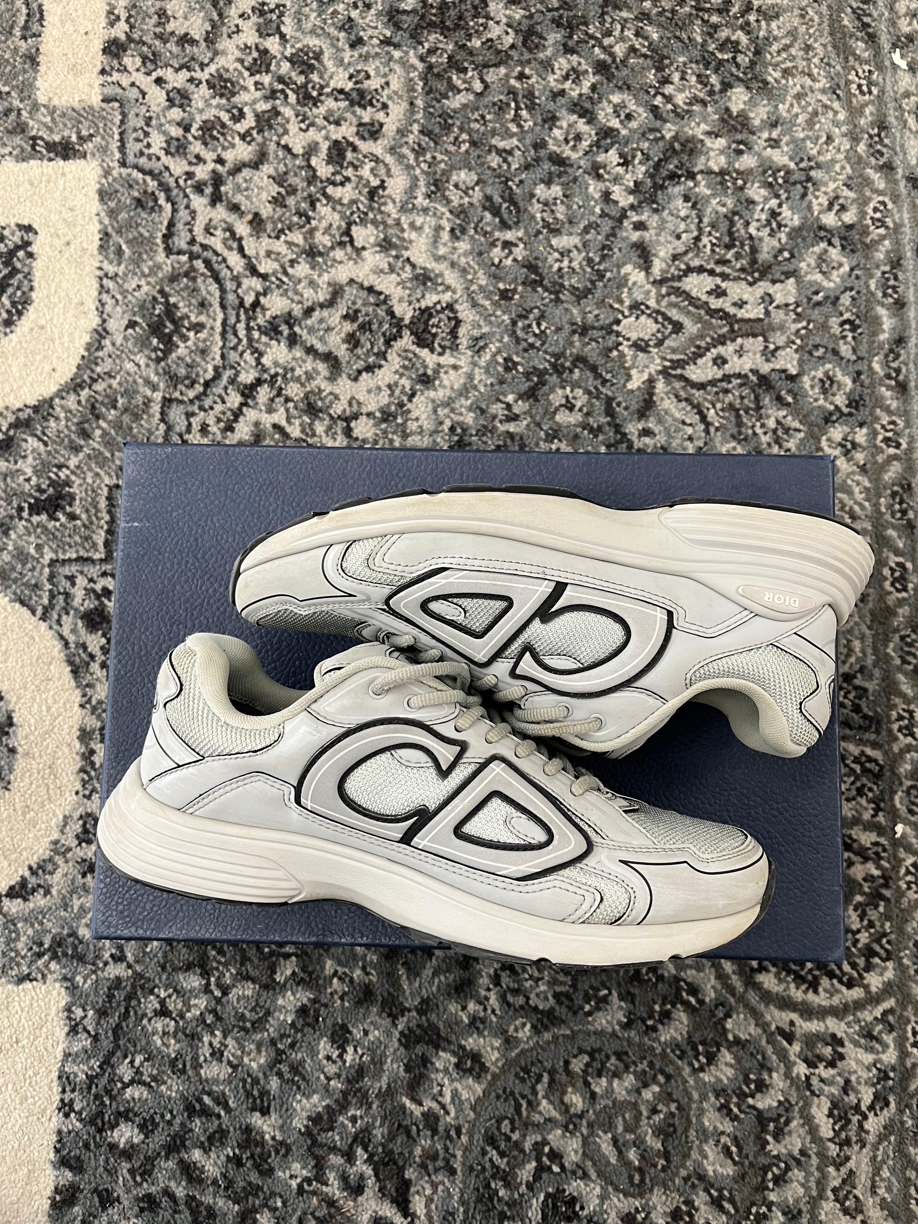 DIOR b30 runners grey 42.5 (9.5M) OG ALL U