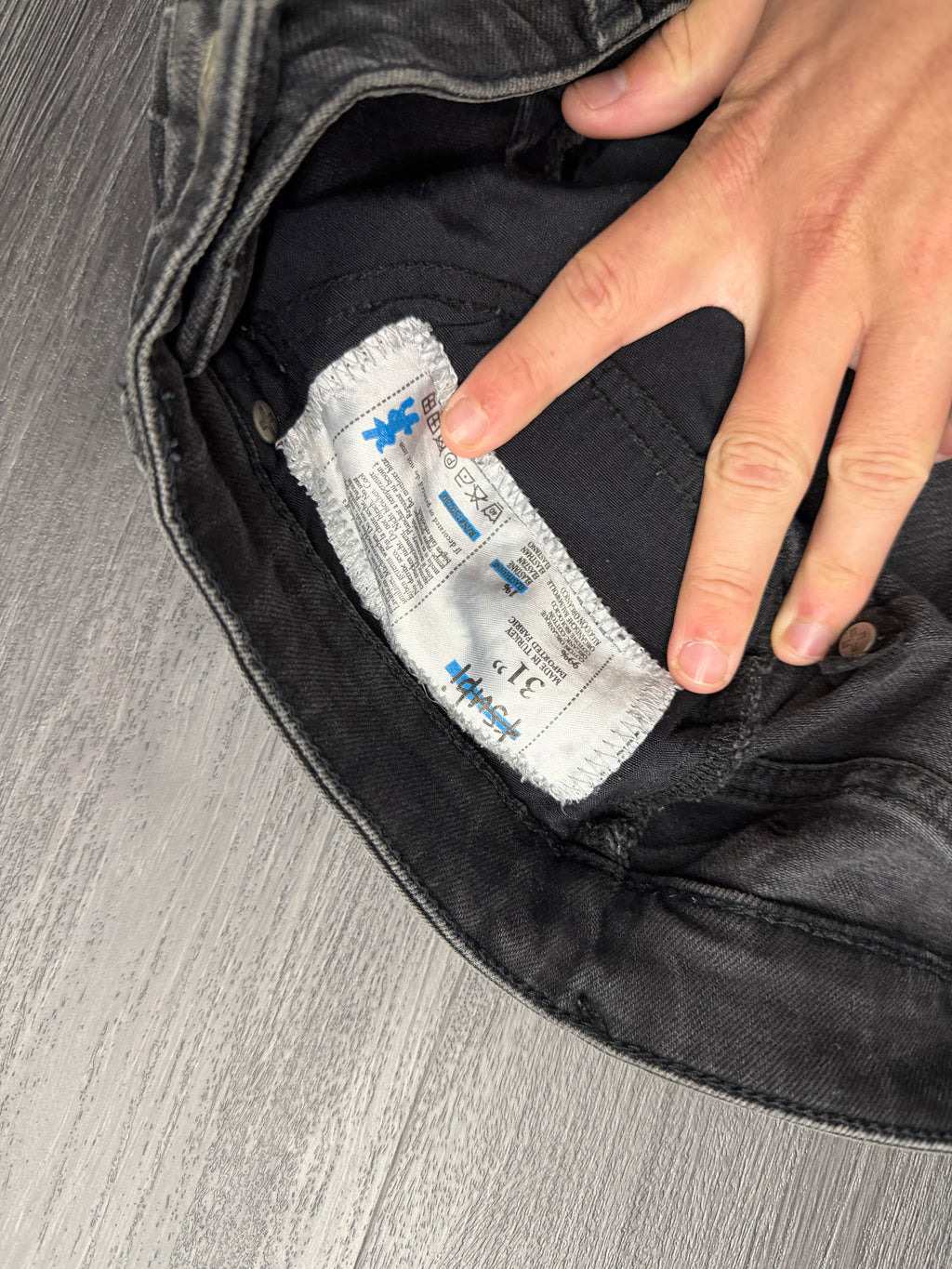KSUBI jeans black/red 31 U
