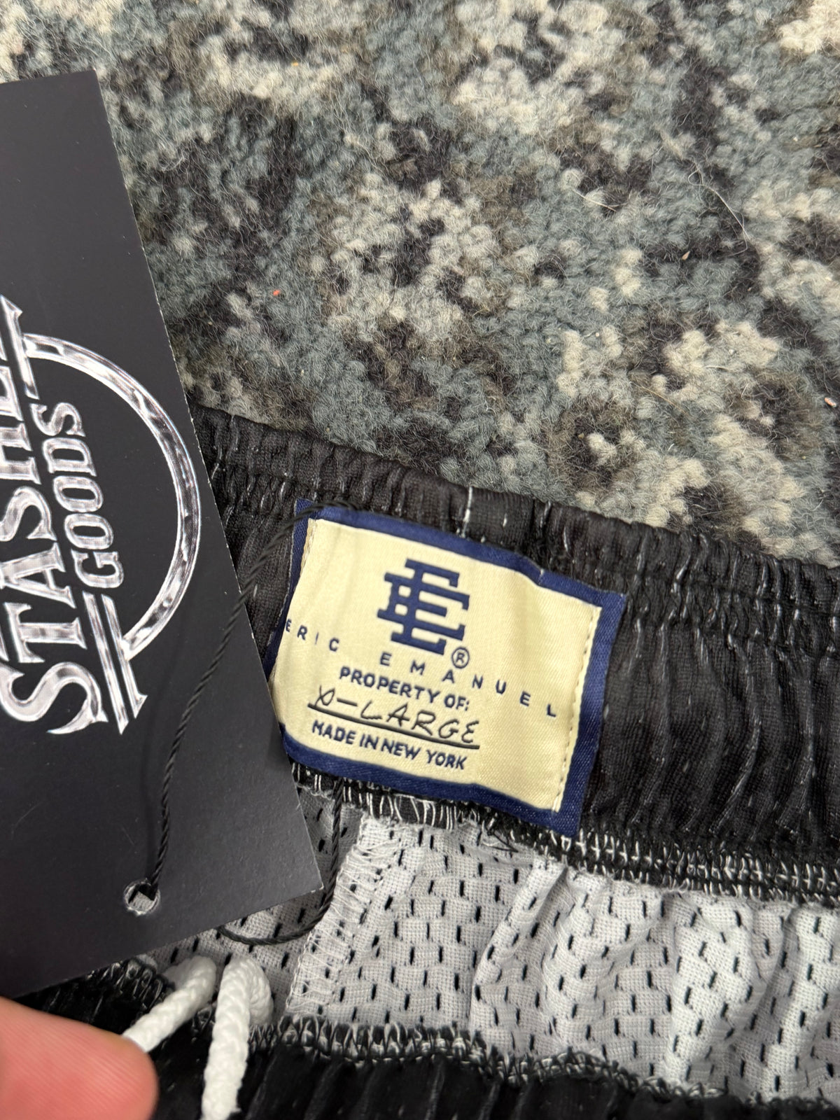 EE x matty boy graphic shorts black XL DSWT