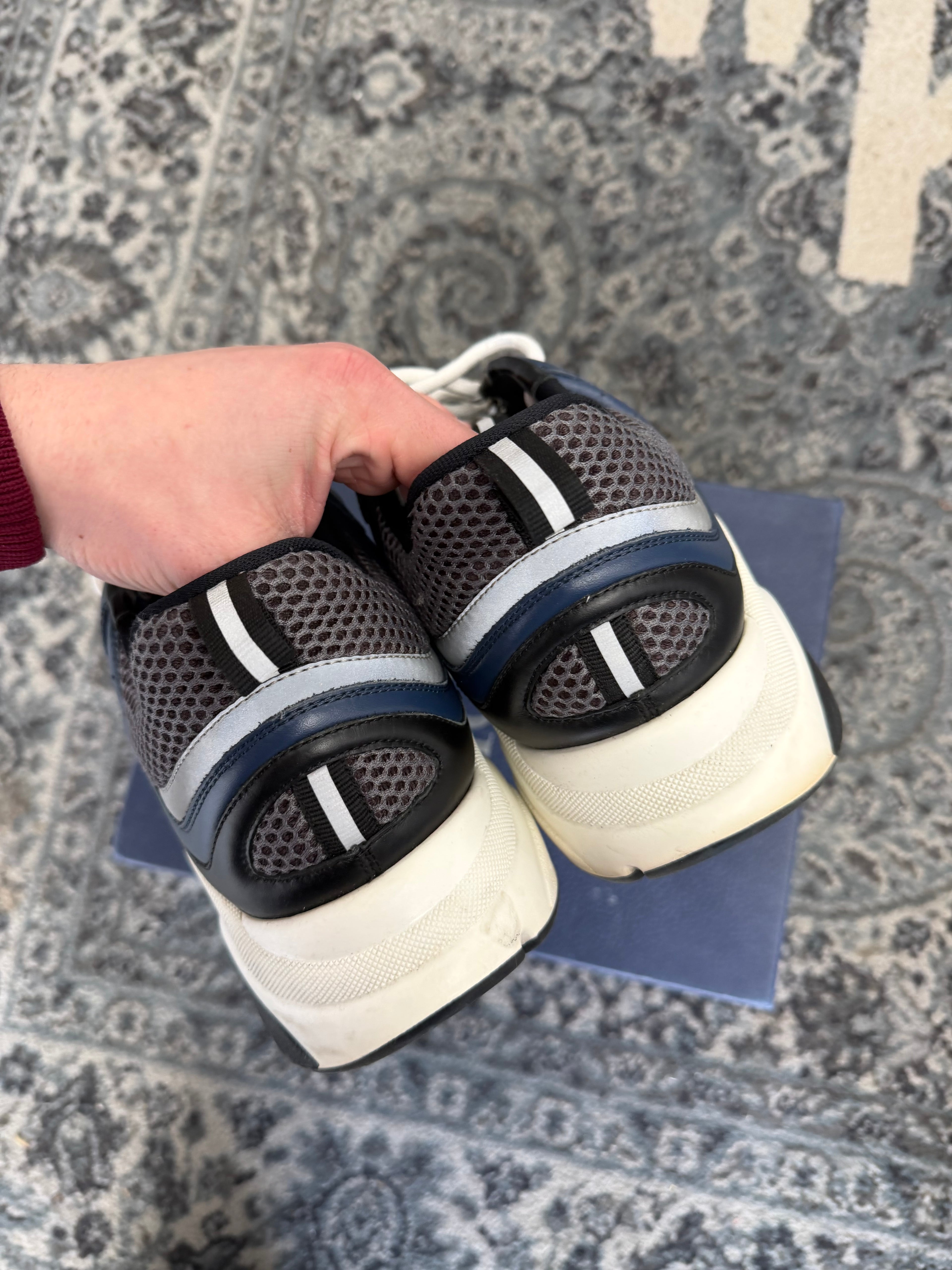 DIOR B22 navy/white 46 (13M) OG ALL U