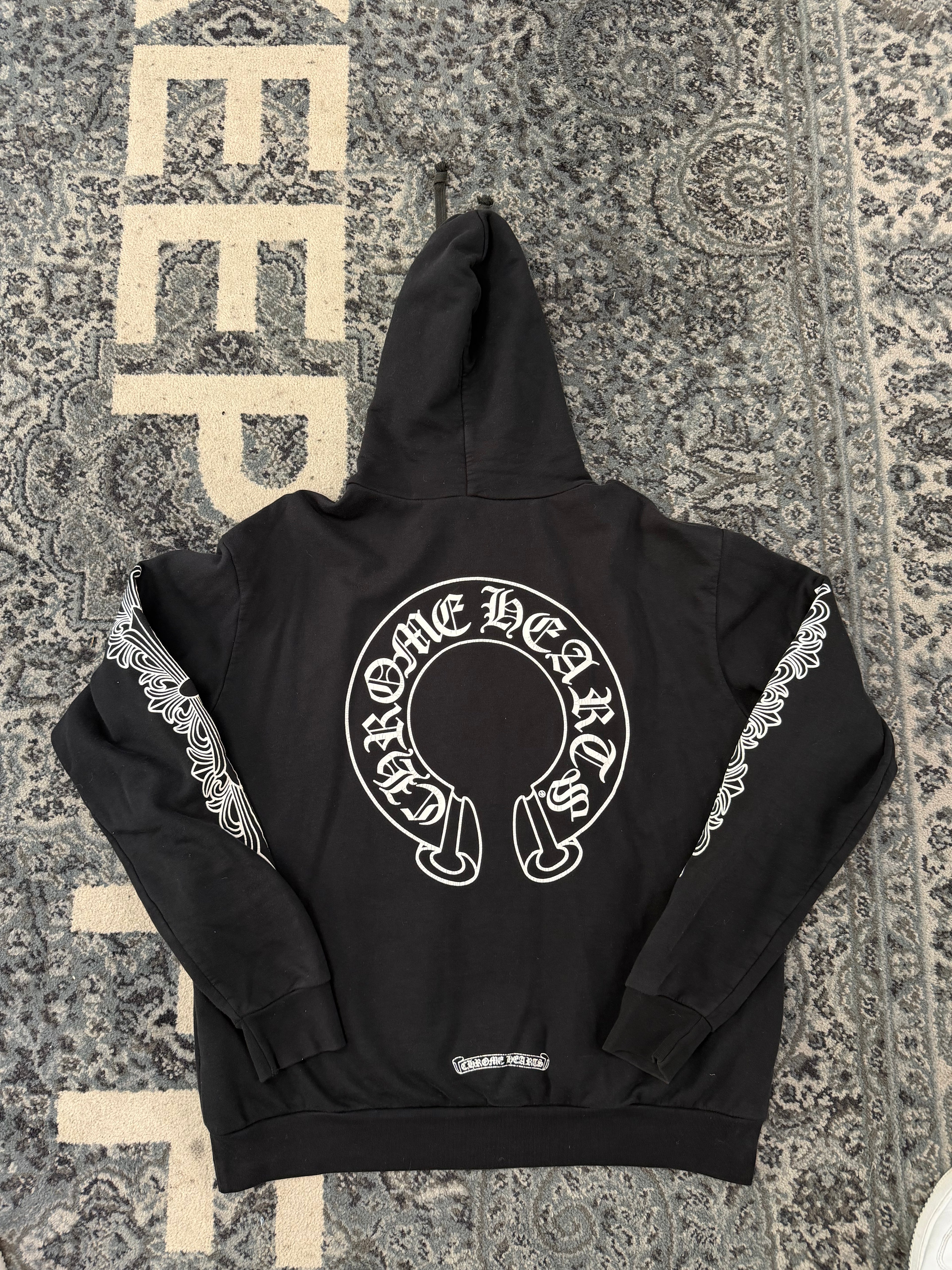 CHROME HEARTS floral sweatsuit black L U