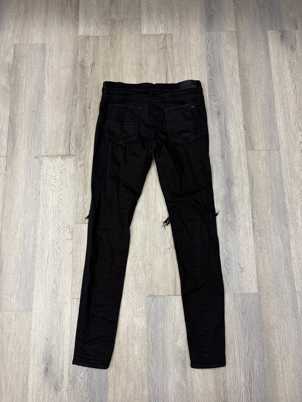 AMIRI black patch mx1 jeans black 36 U