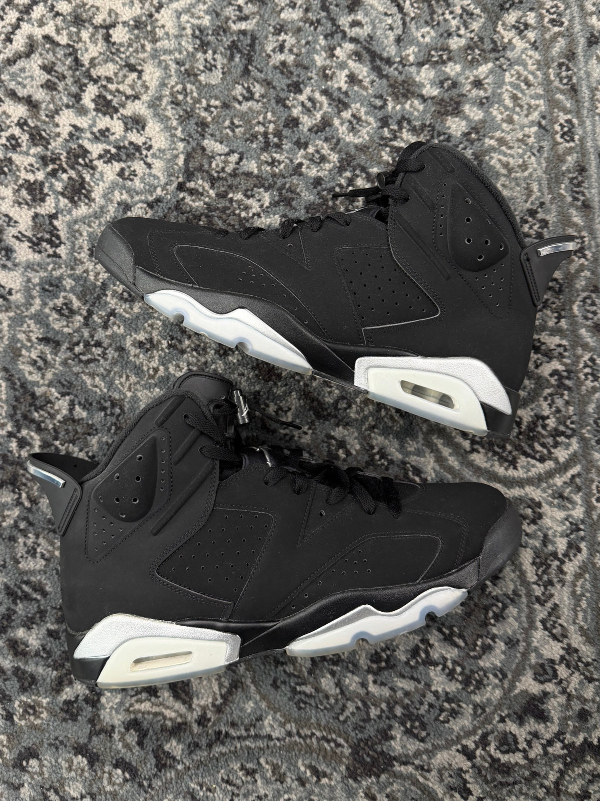 JORDAN 6 chrome metallic 13M OG ALL U