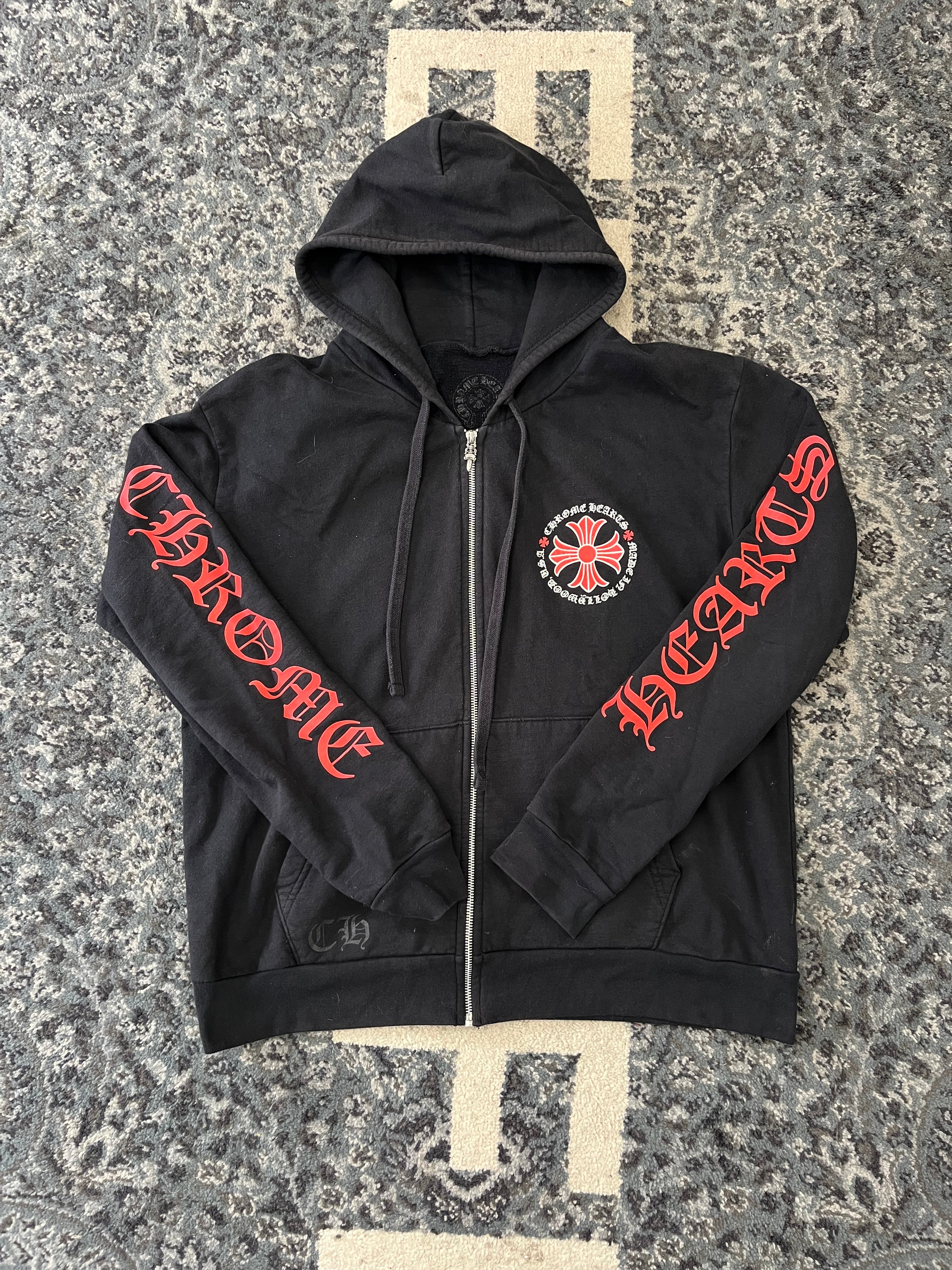 Chrome Hearts Hollywood Plus Zip Up Size Small U