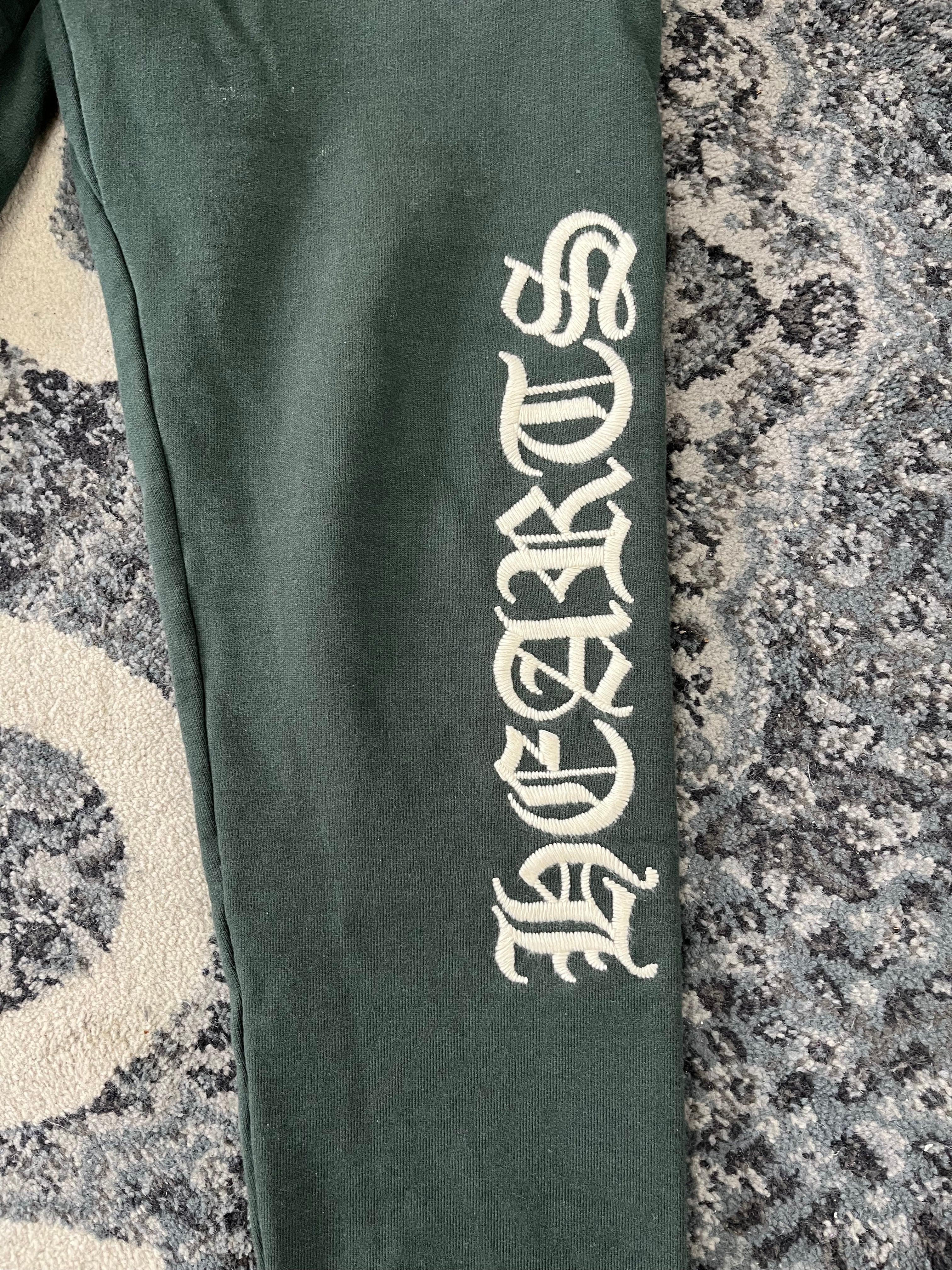 CHROME HEARTS slo ride sweatpants green M U
