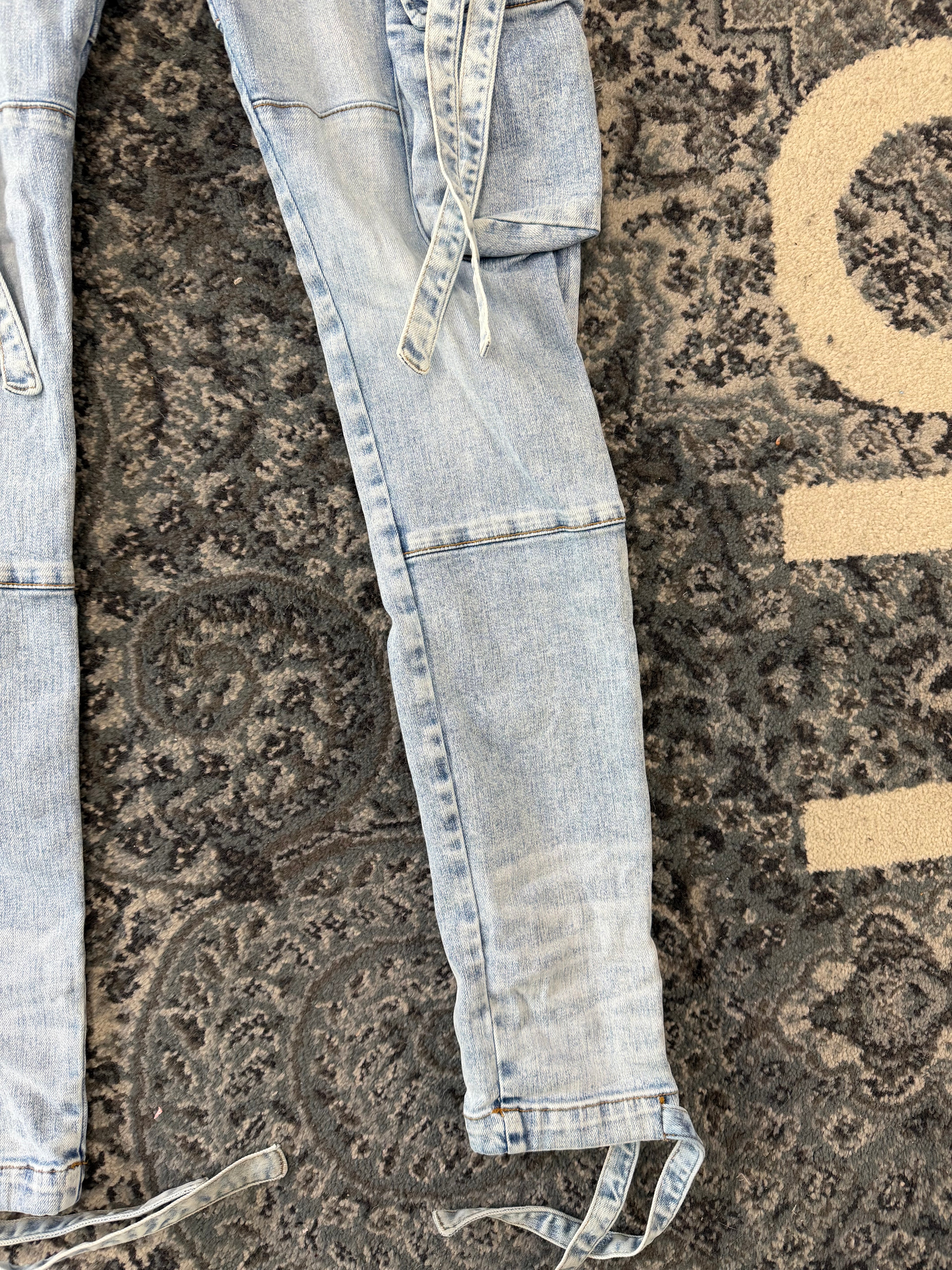 AMIRI technical cargo jeans indigo 32 U