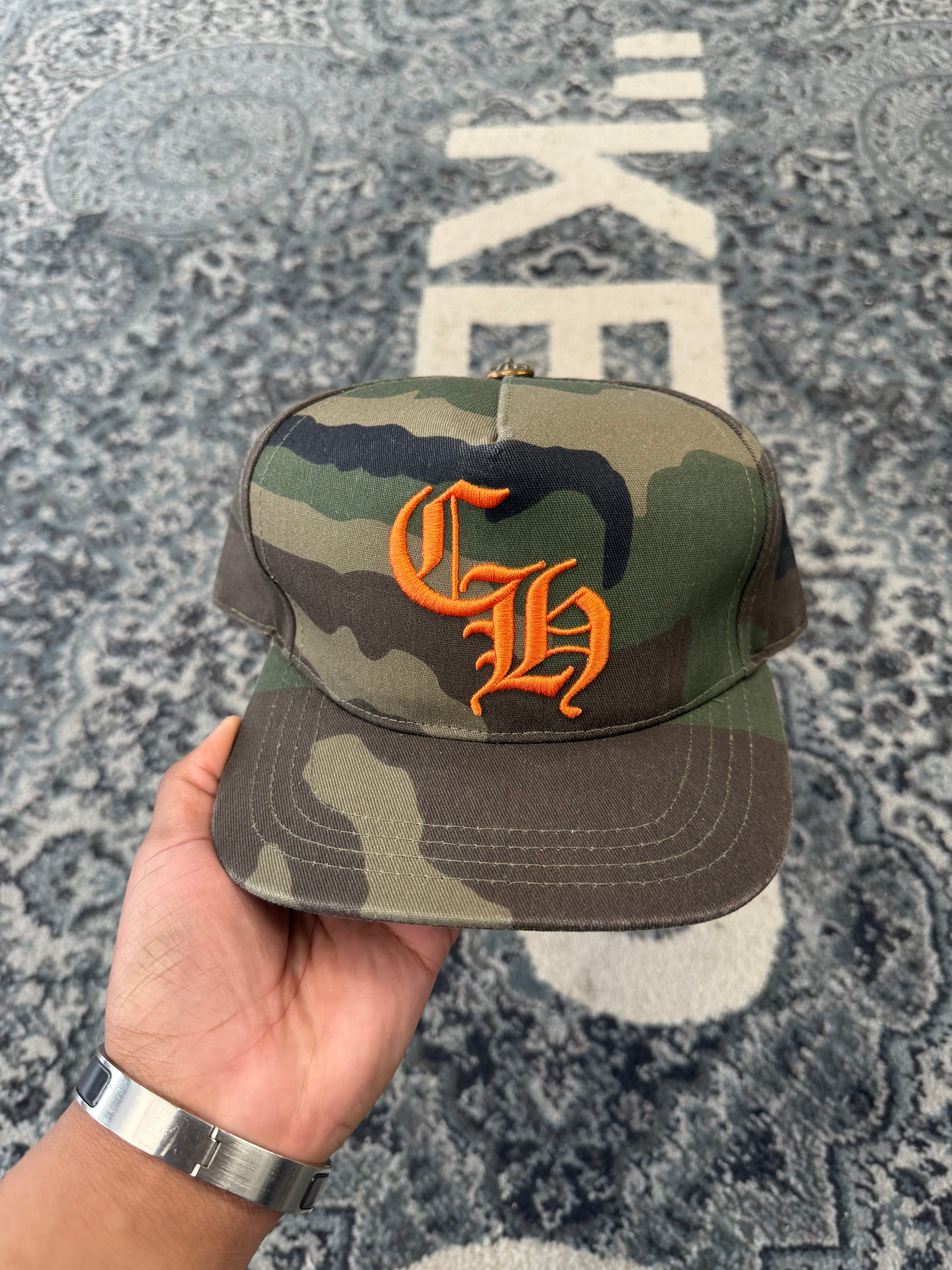 Chrome Hearts Camo baseball cap