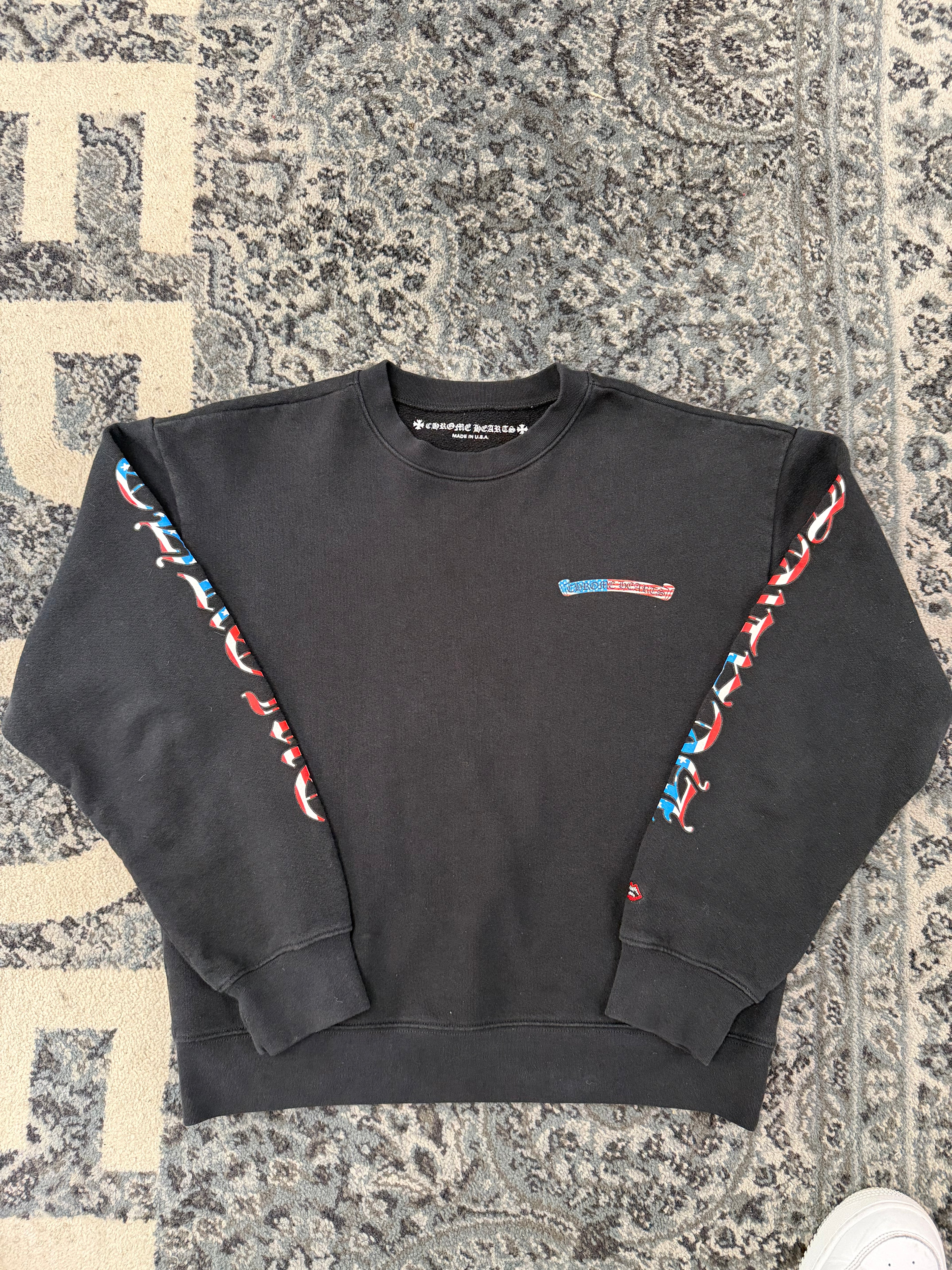 CHROME HEARTS matty boy USA crewneck black M (Fits S) U