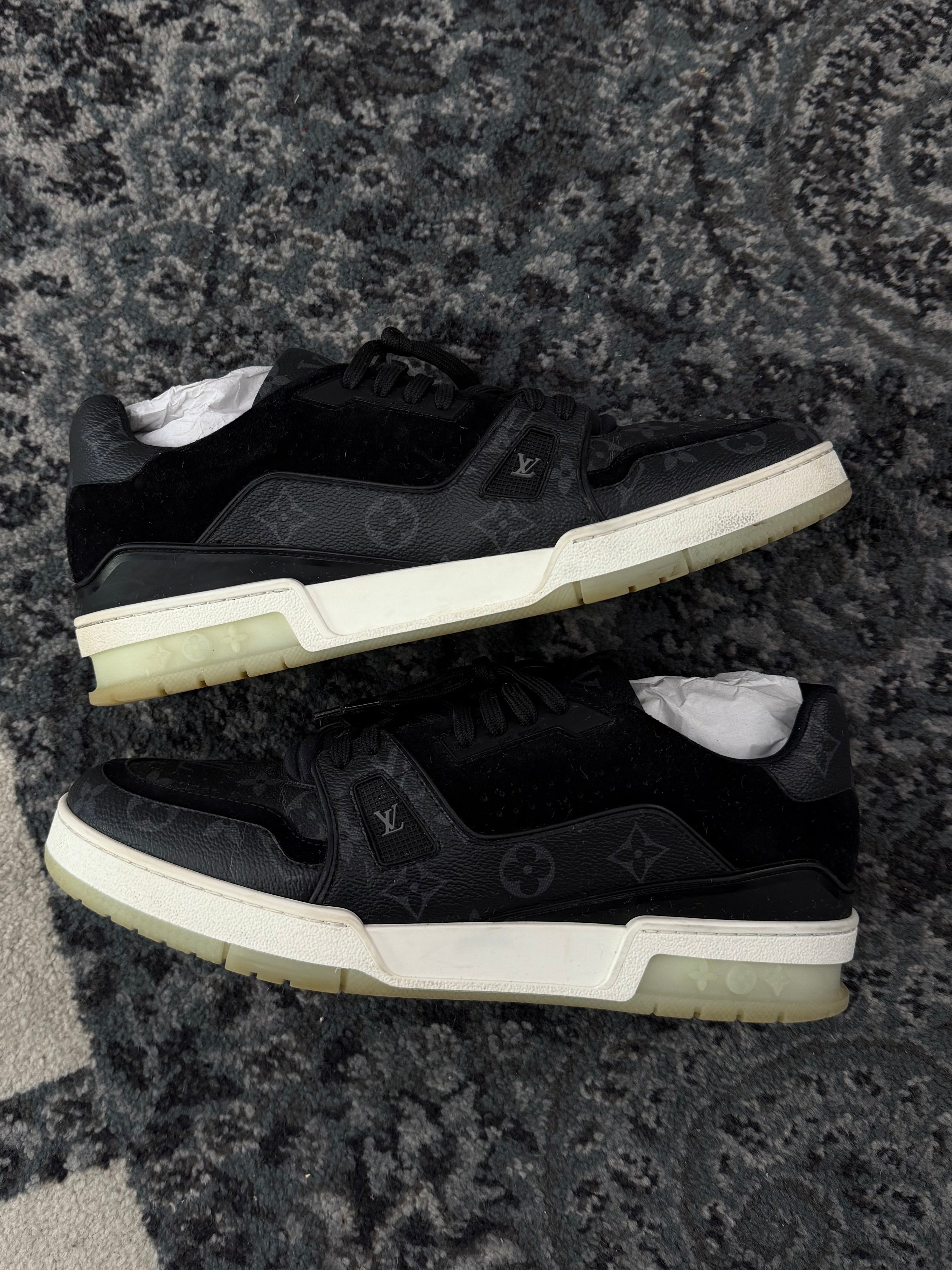 LV monogram eclipse trainers black 9LV (10.5-11M) NB U