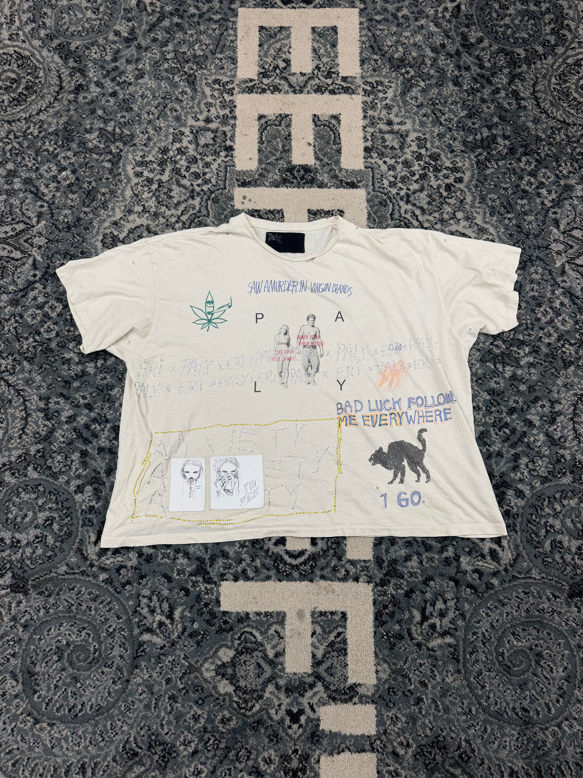 Paly x Eri Wakiyama Bad Luck Shirt Size Large