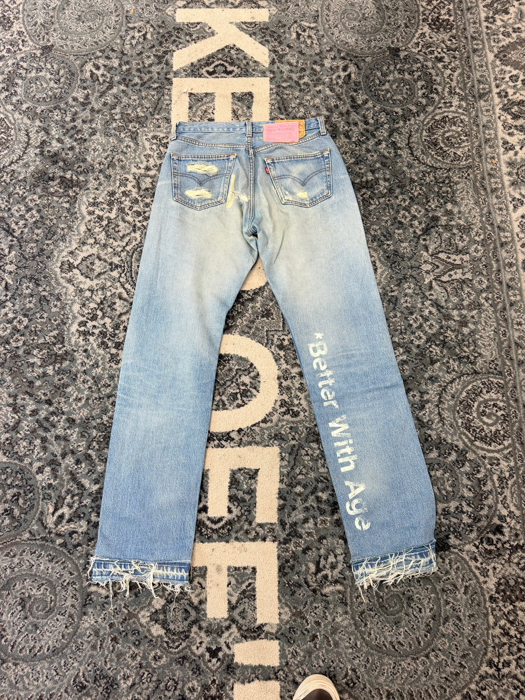 Better With Age Repaired Jeans Size 30