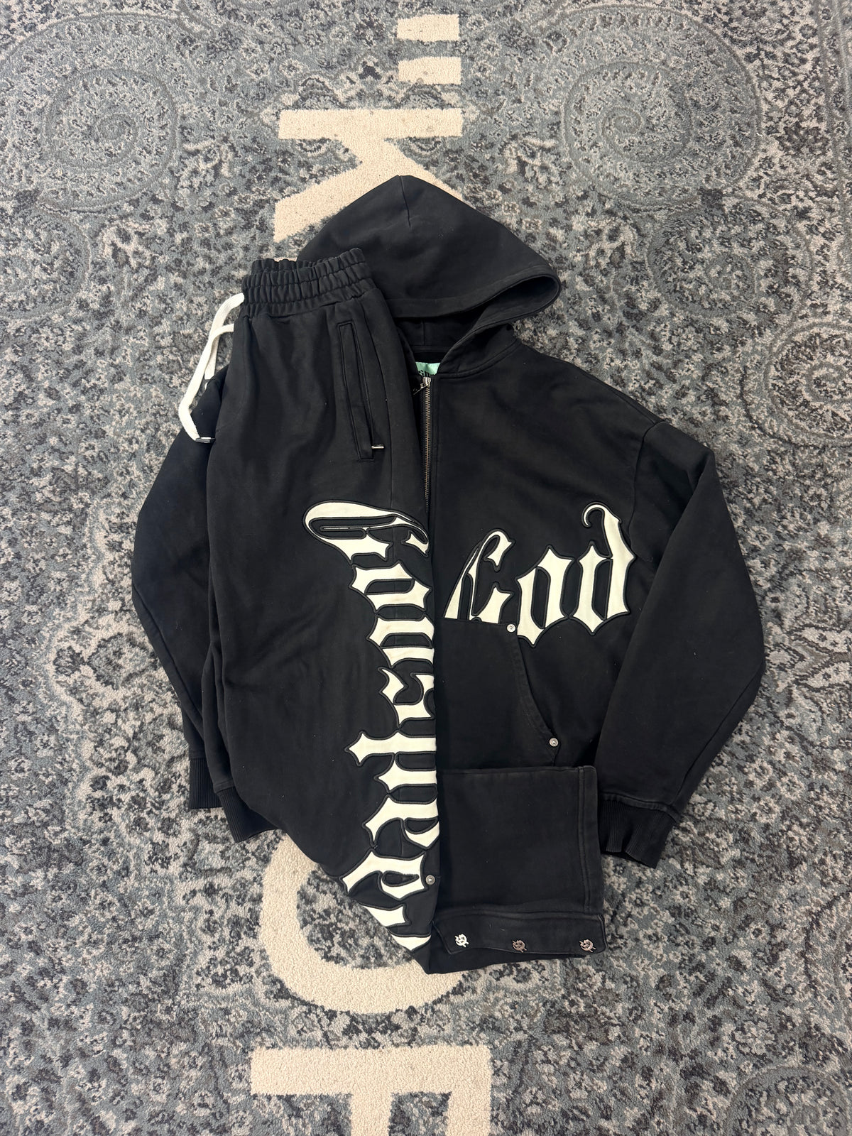 Godspeed Black Logo Sweatsuit Size Small U