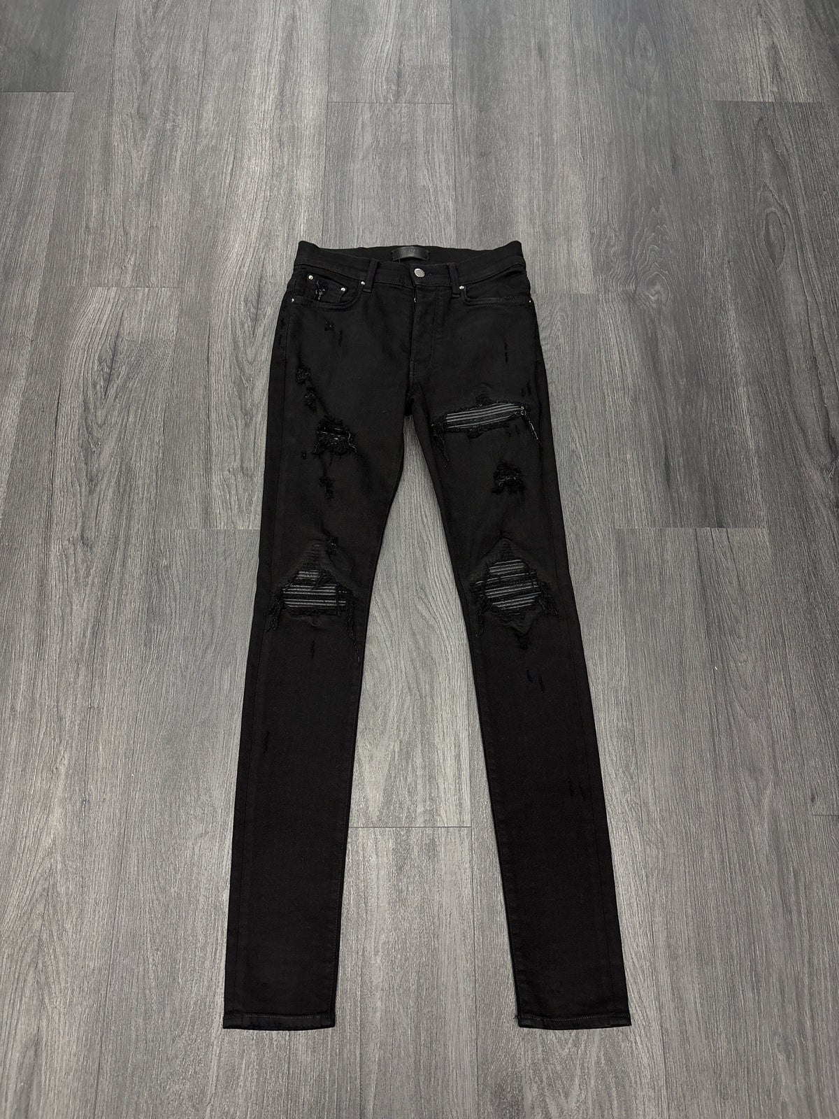 Amiri MX1 black patch jeans Size 30 U