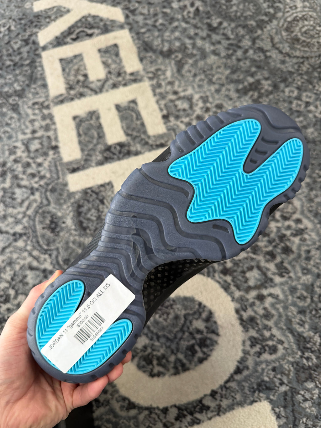 JORDAN 11 "gamma" 11.5 OG ALL DS