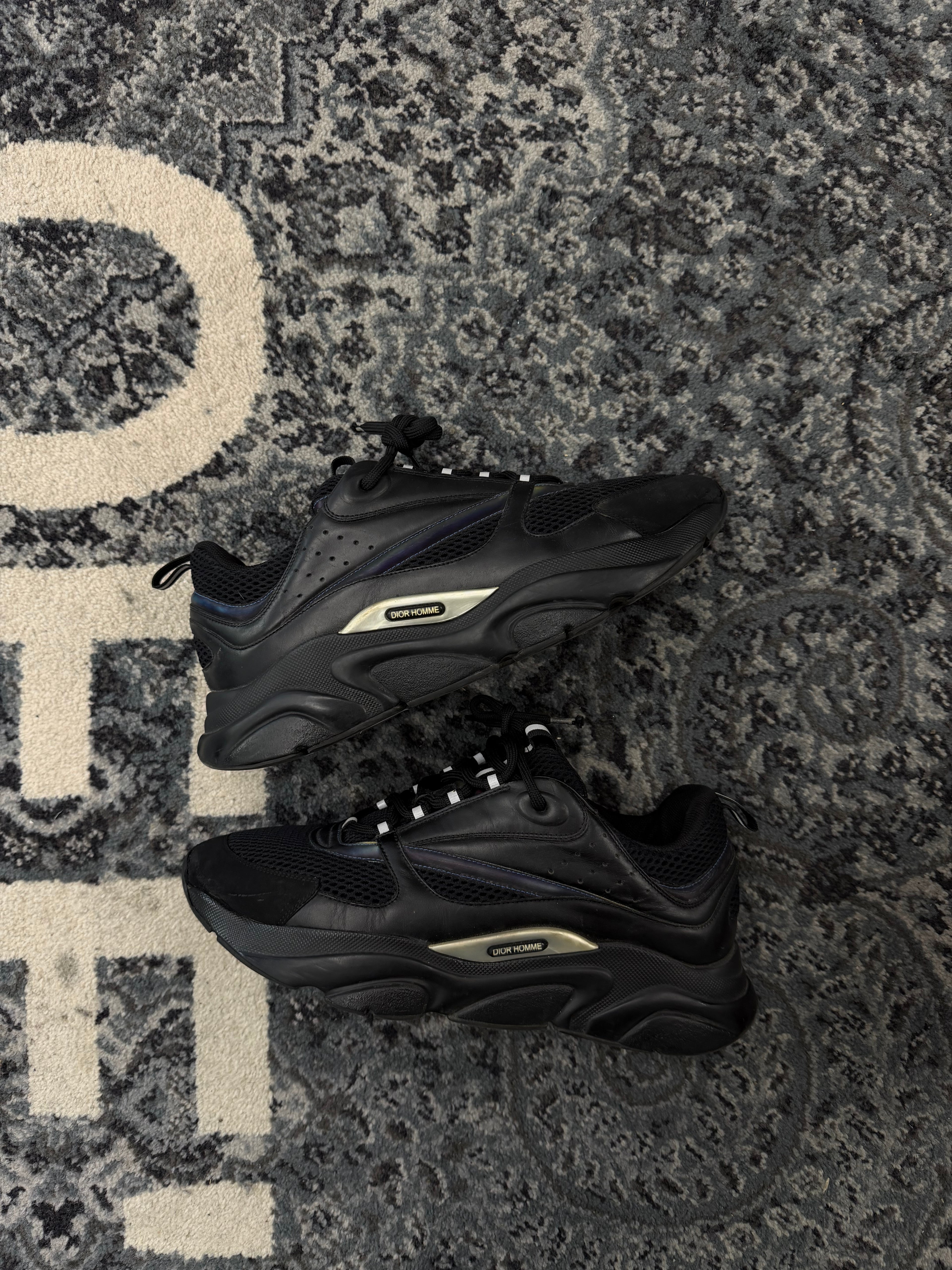 DIOR B22 runners reflective black 46 (13M) NB NI U