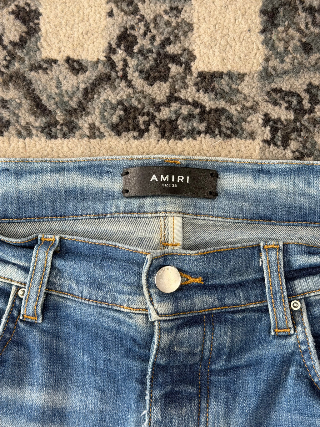 AMIRI honeycomb mx1 jeans indigo 33 U