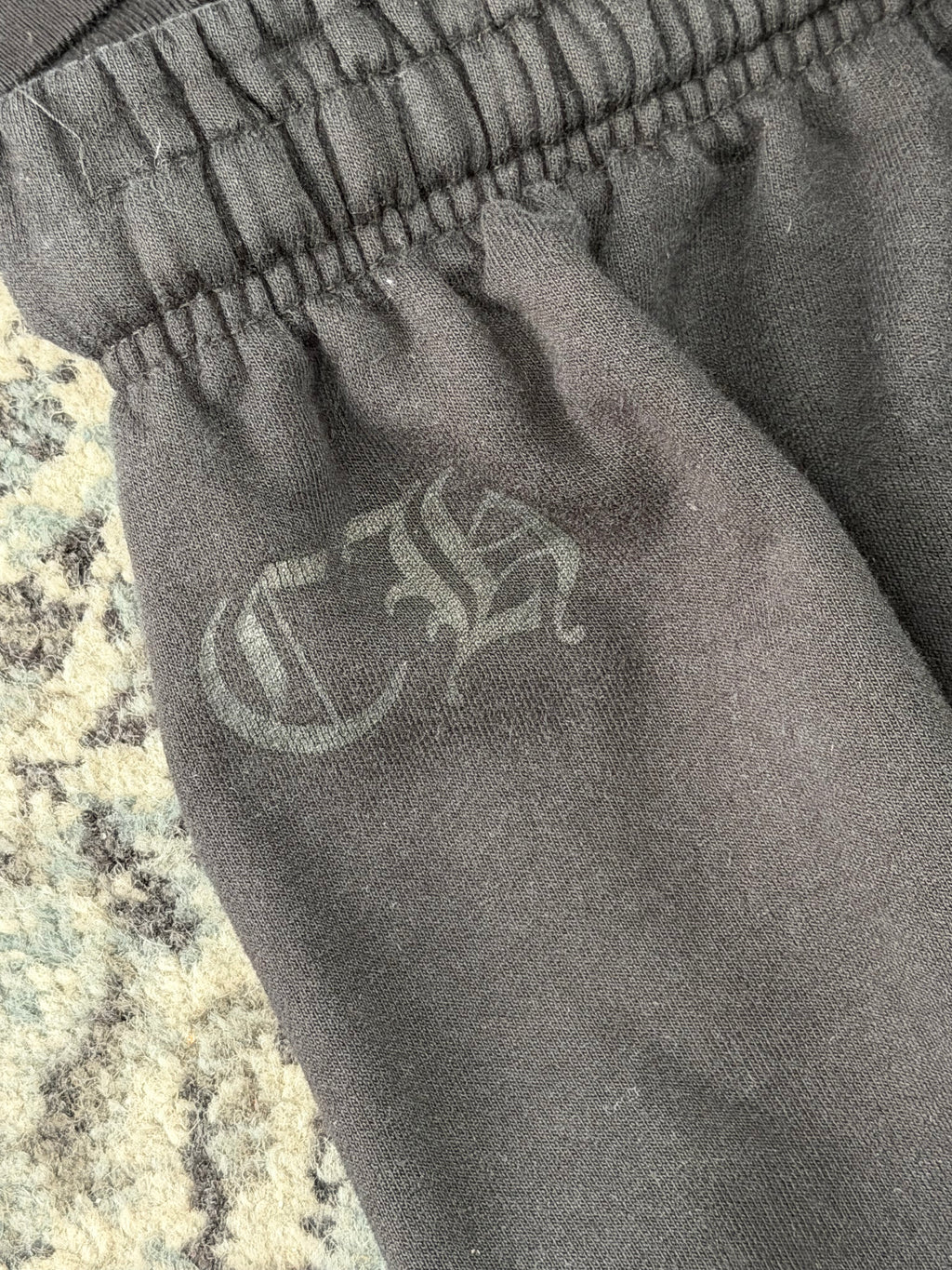 Chrome Hearts Scroll Logo Sweatpants No Pockets Xl U