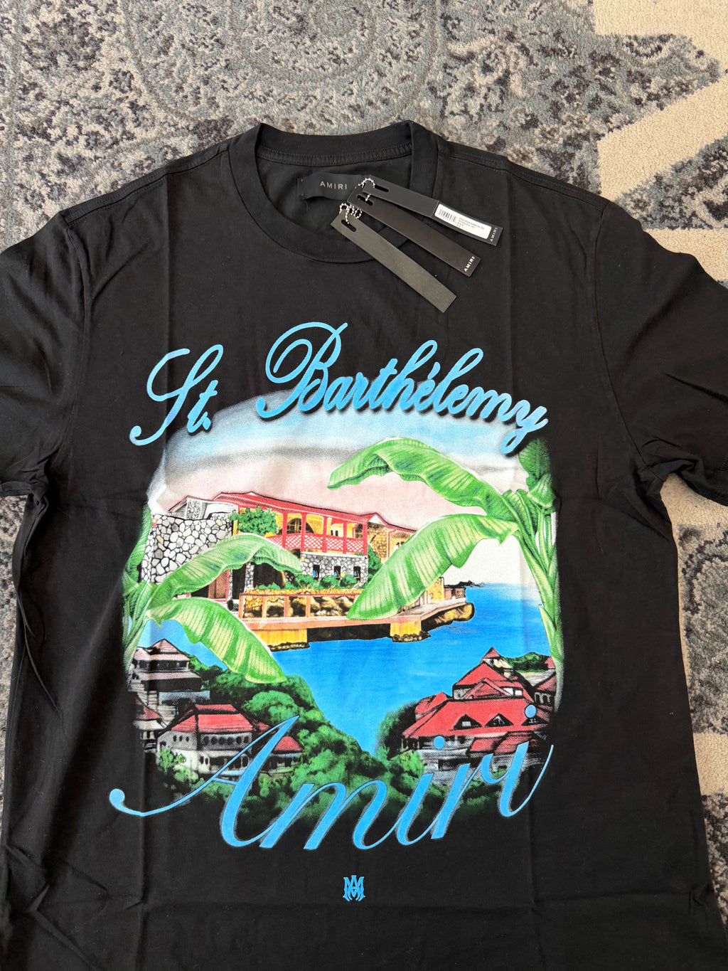 AMIRI st barth "eden rock" shirt L DSWT