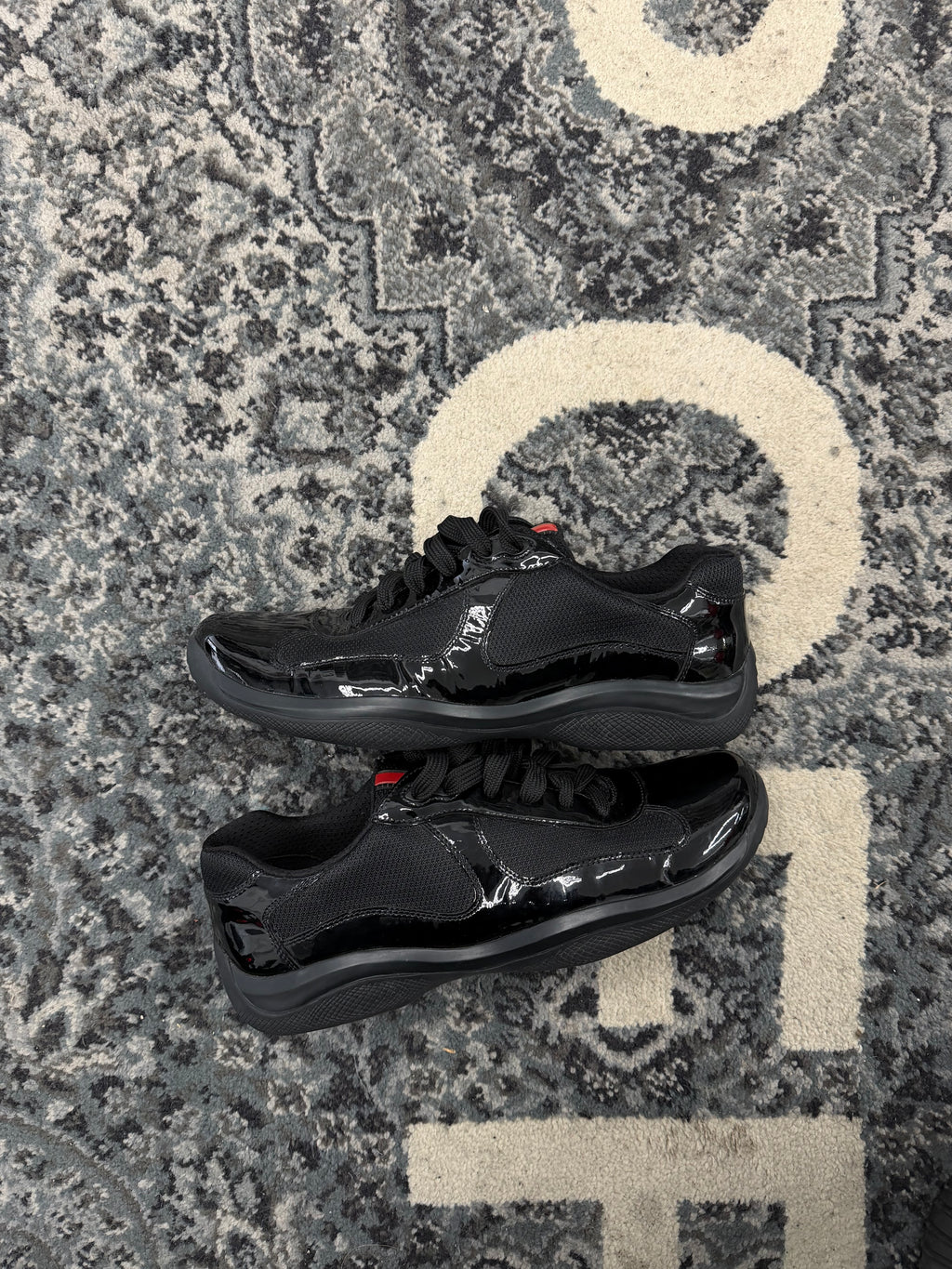 PRADA americas cup sneakers black 8P (9-9.5P) NB U