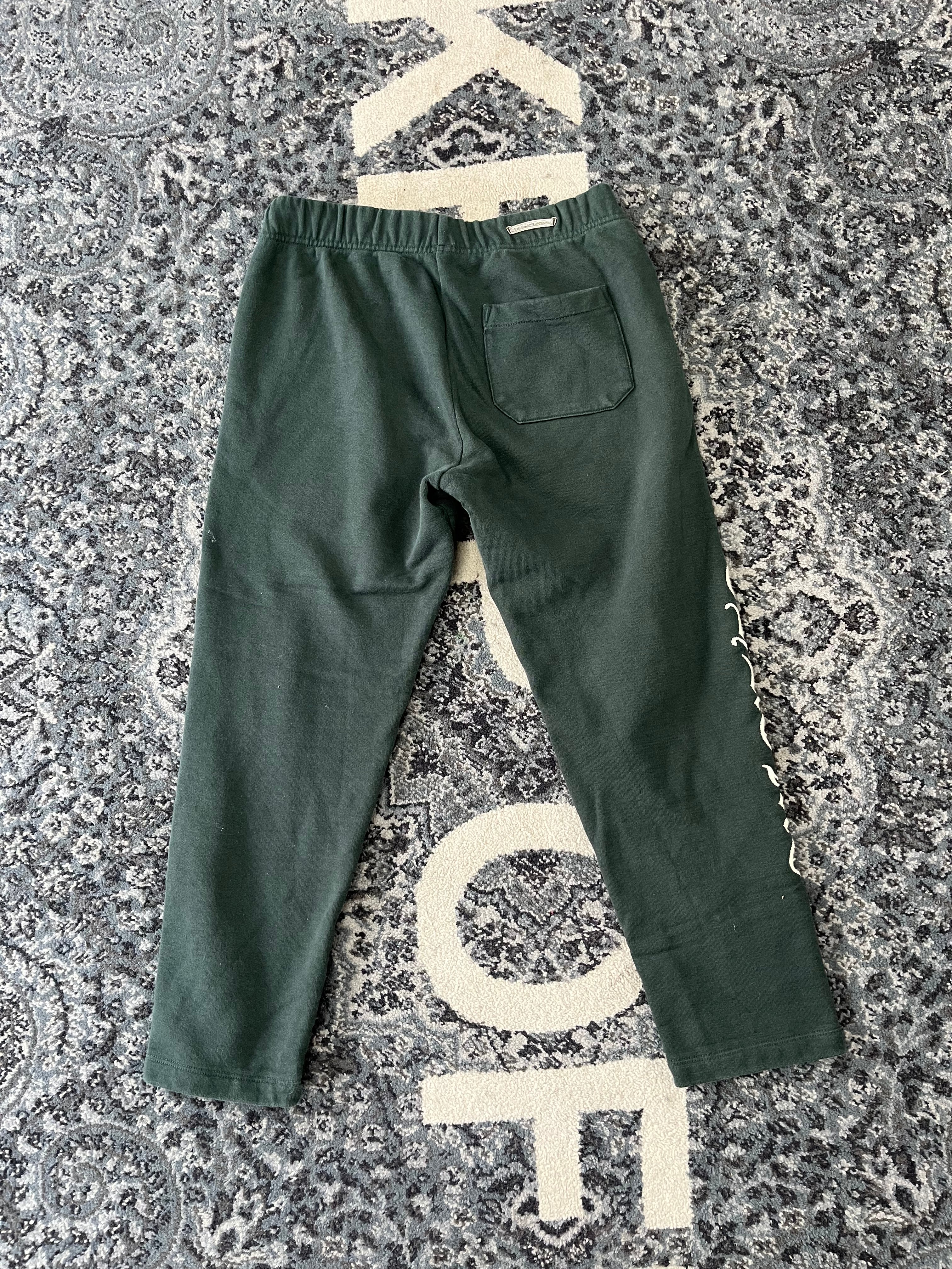 CHROME HEARTS slo ride sweatpants green M U