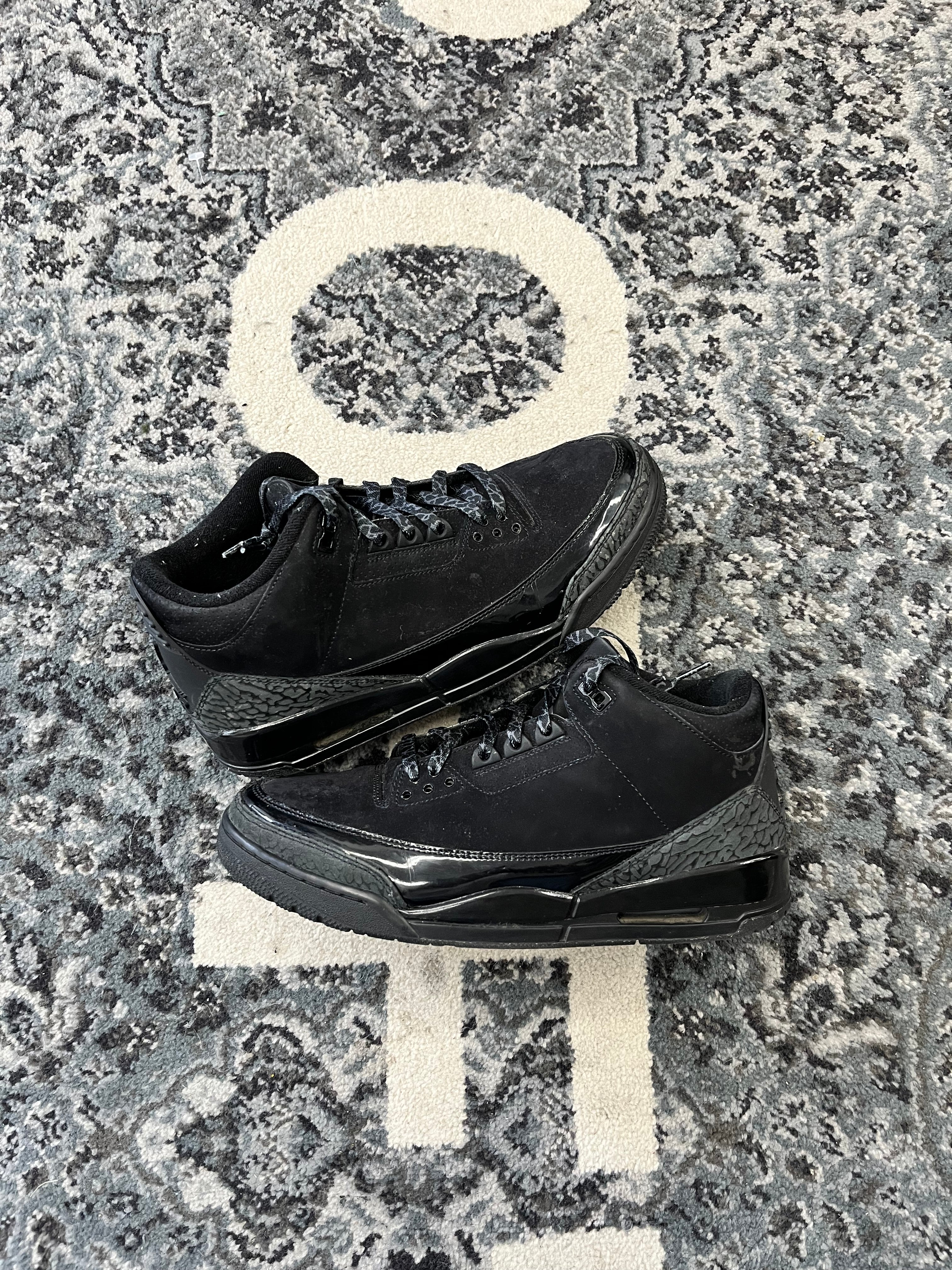 Jordan 3 Black Cat Size 11 U NB