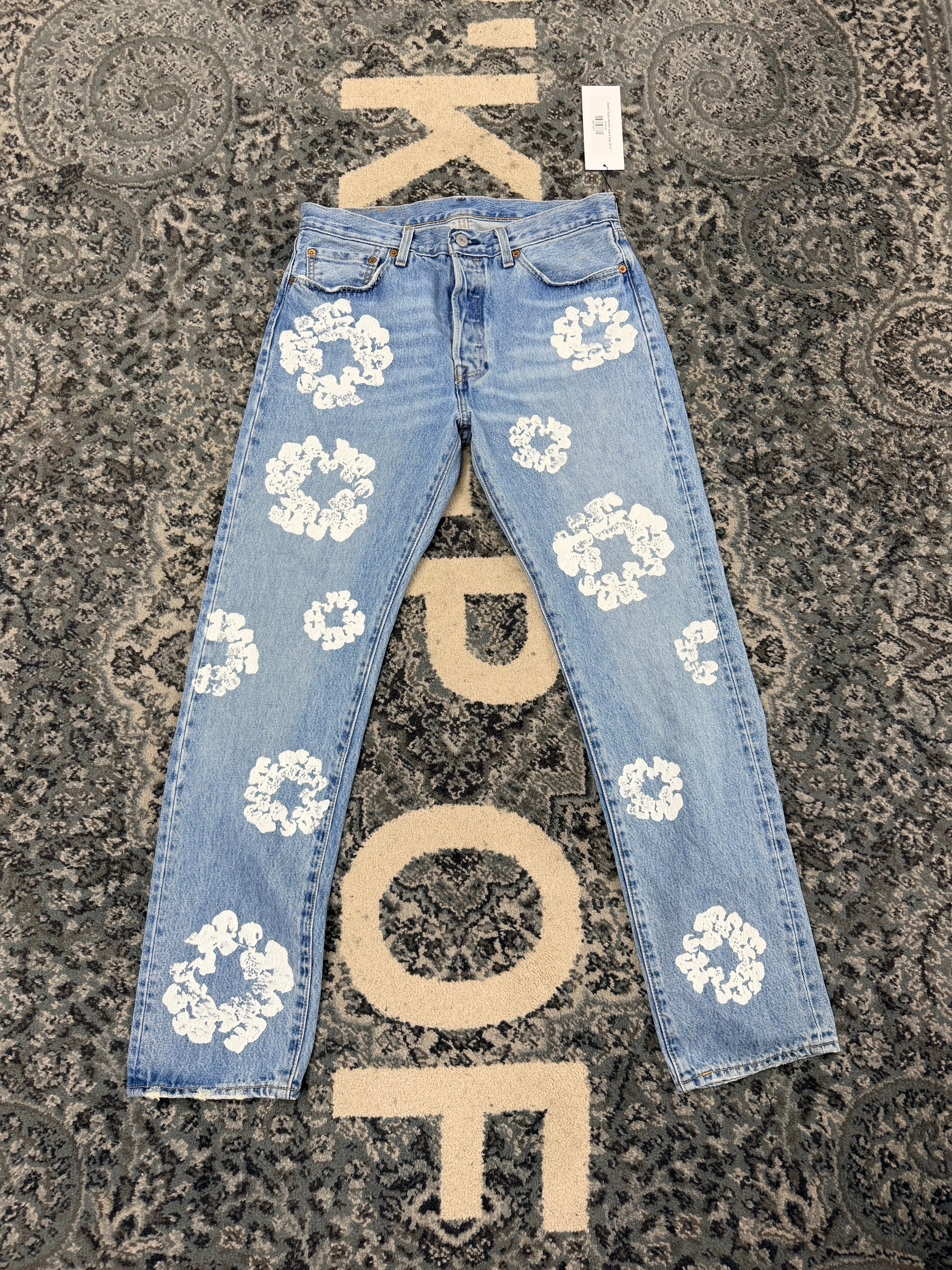 Denim Tears Wreath Jeans Size 32 U