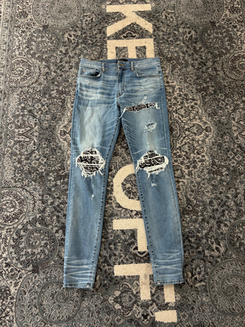 Amiri Zebra Crystal Patch Size 36 U