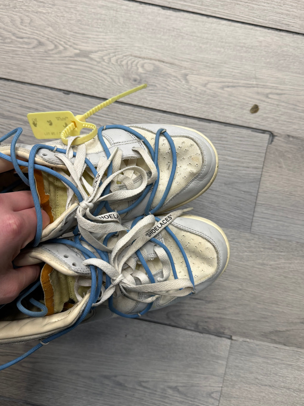OFF WHITE lot "5 of 50" 9M NB U
