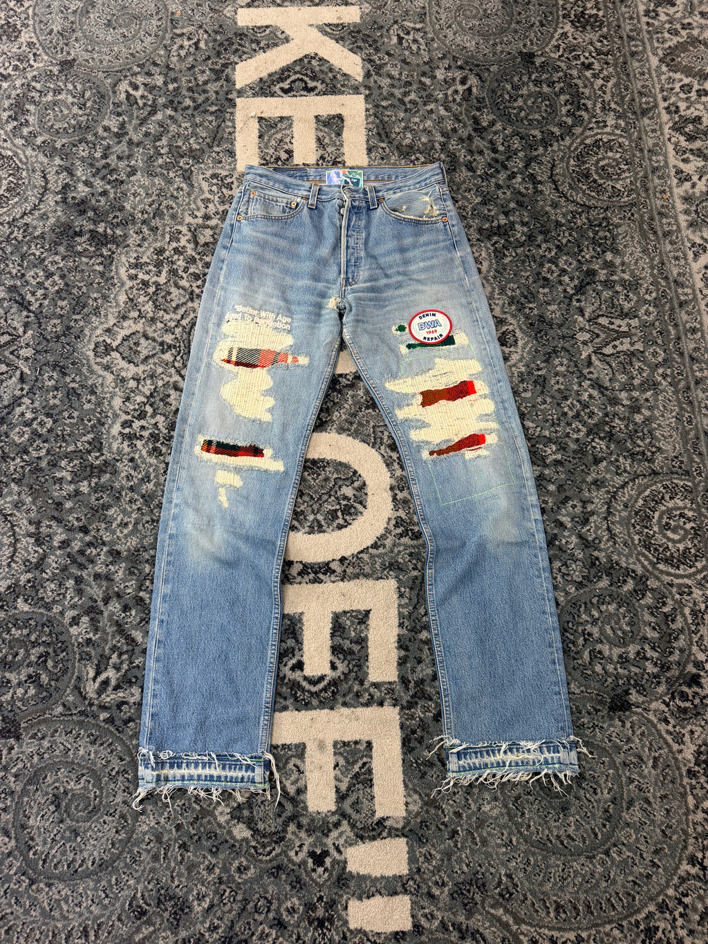 Better With Age Repaired Jeans Size 30