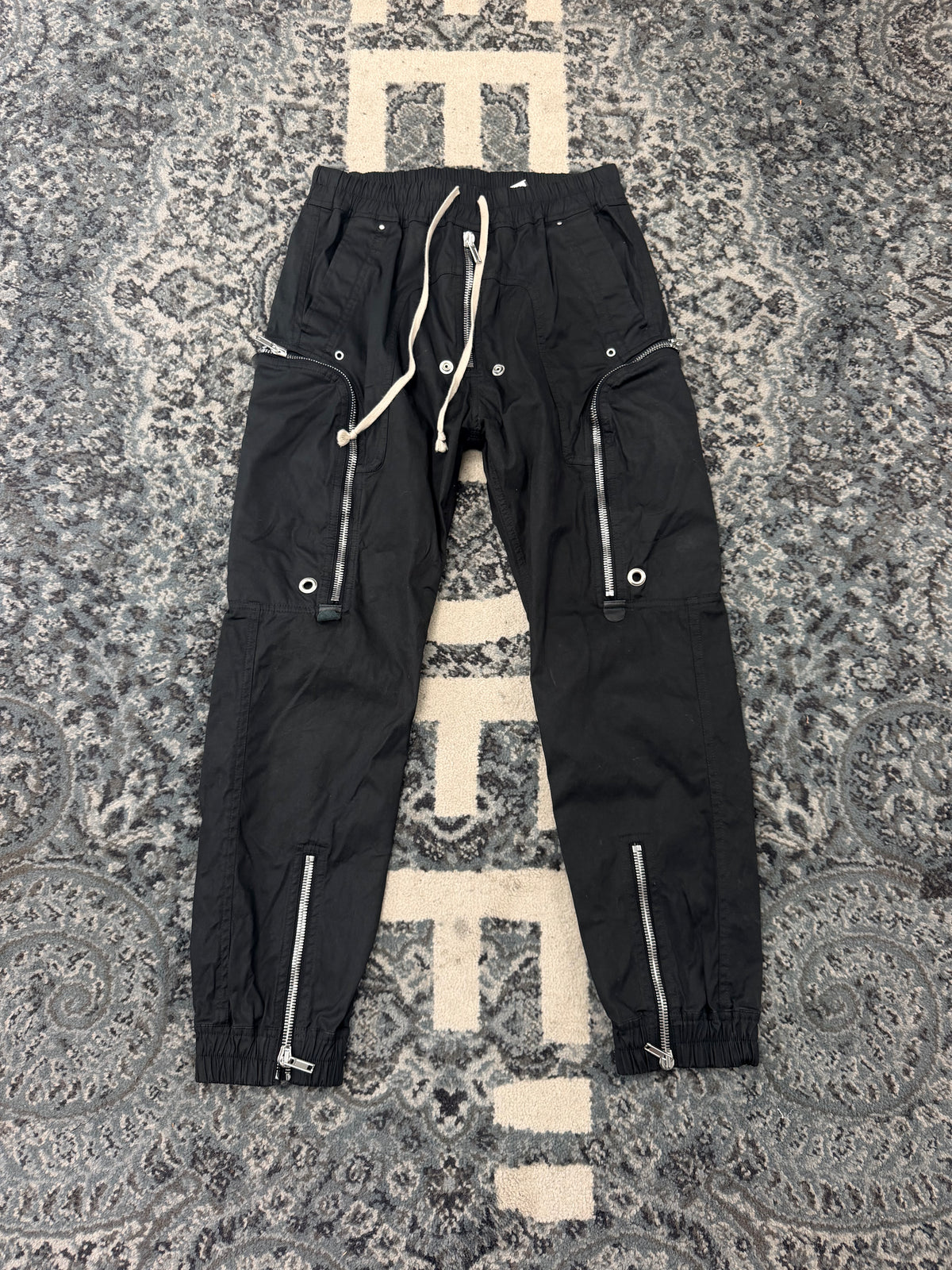 Rick Bauhaus black cargos Size 52 (fits 34)