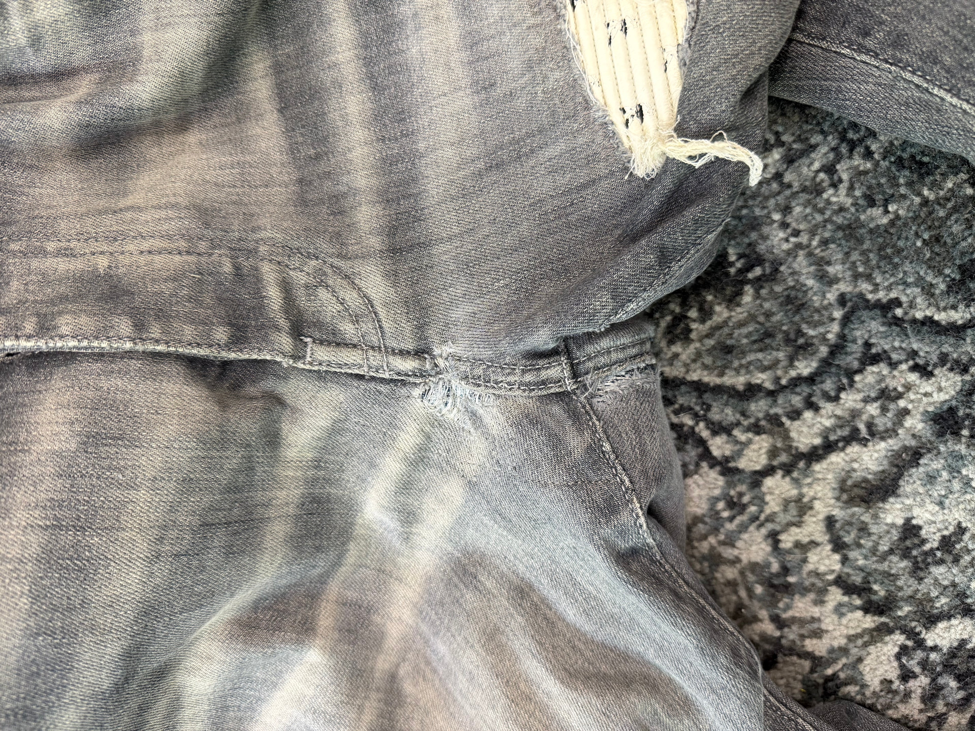 AMIRI playboy patch mx1 jeans grey 34 U (flawed)