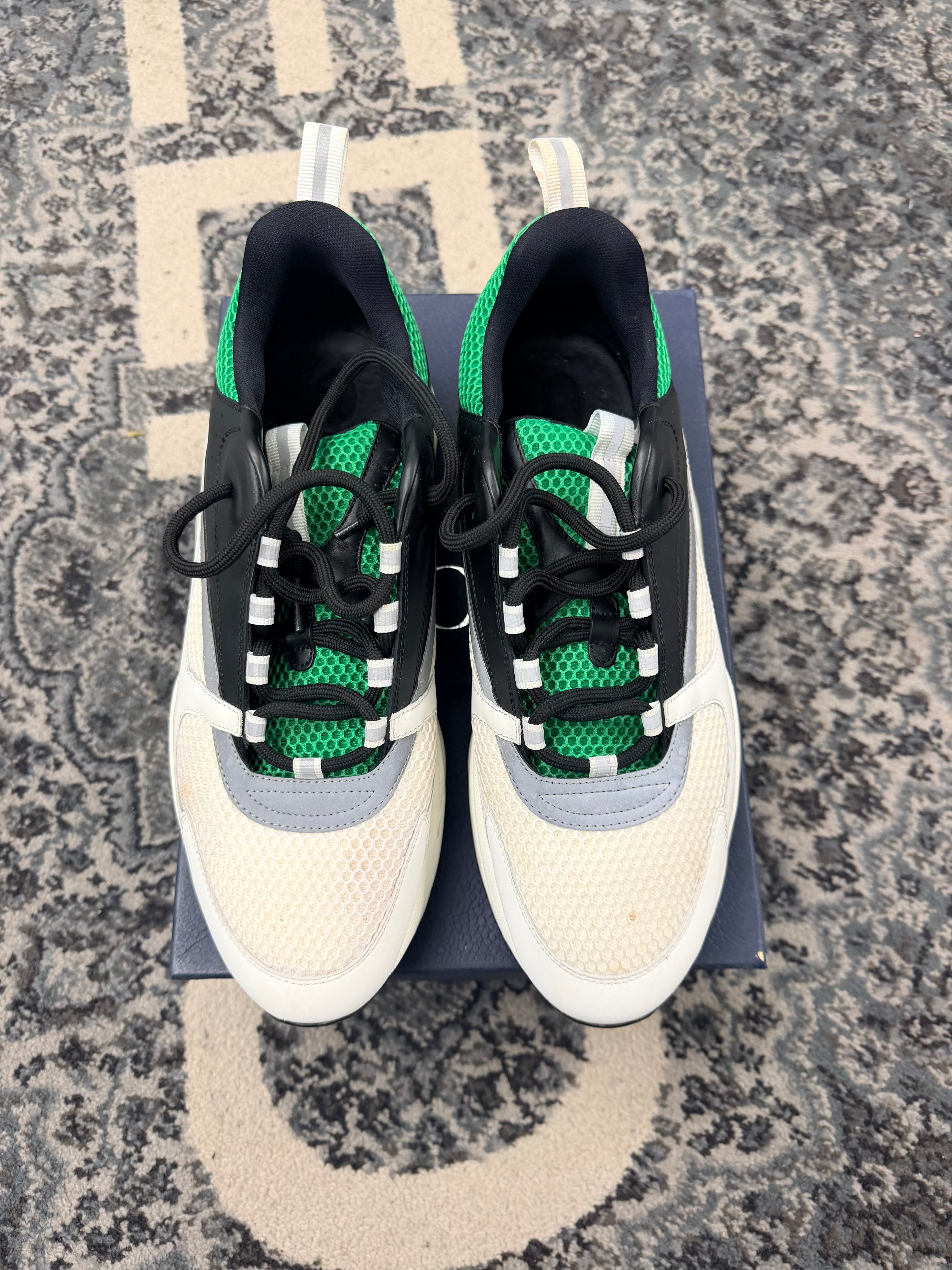 Dior B22 Green & Black Size 47 With Box U