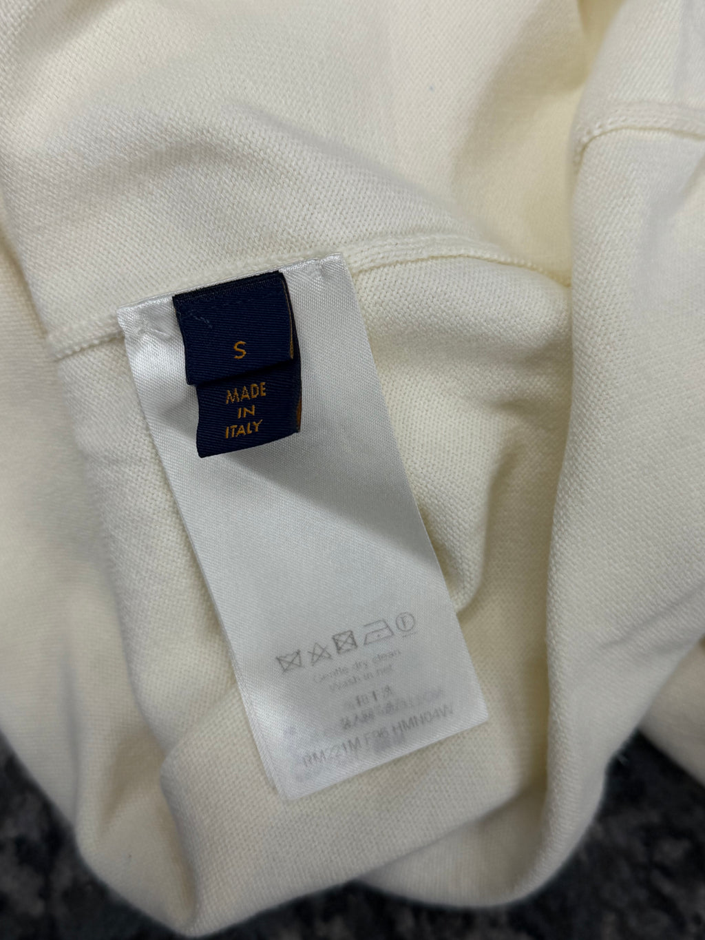 LV x Nigo knit duck shirt S U