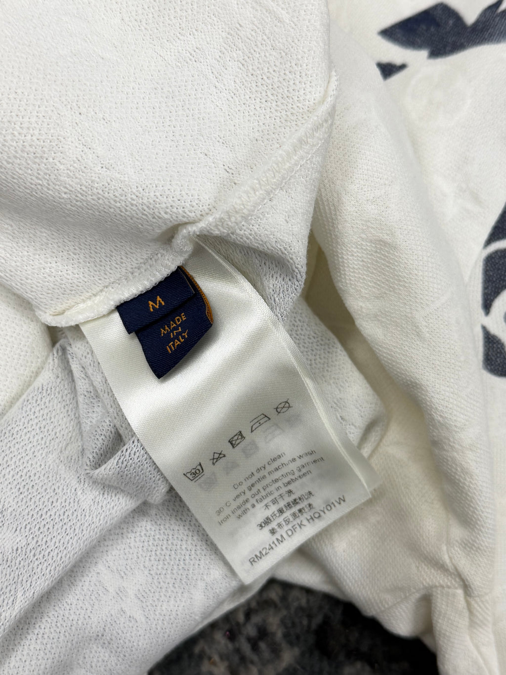 LV monogram tapestry shirt M U