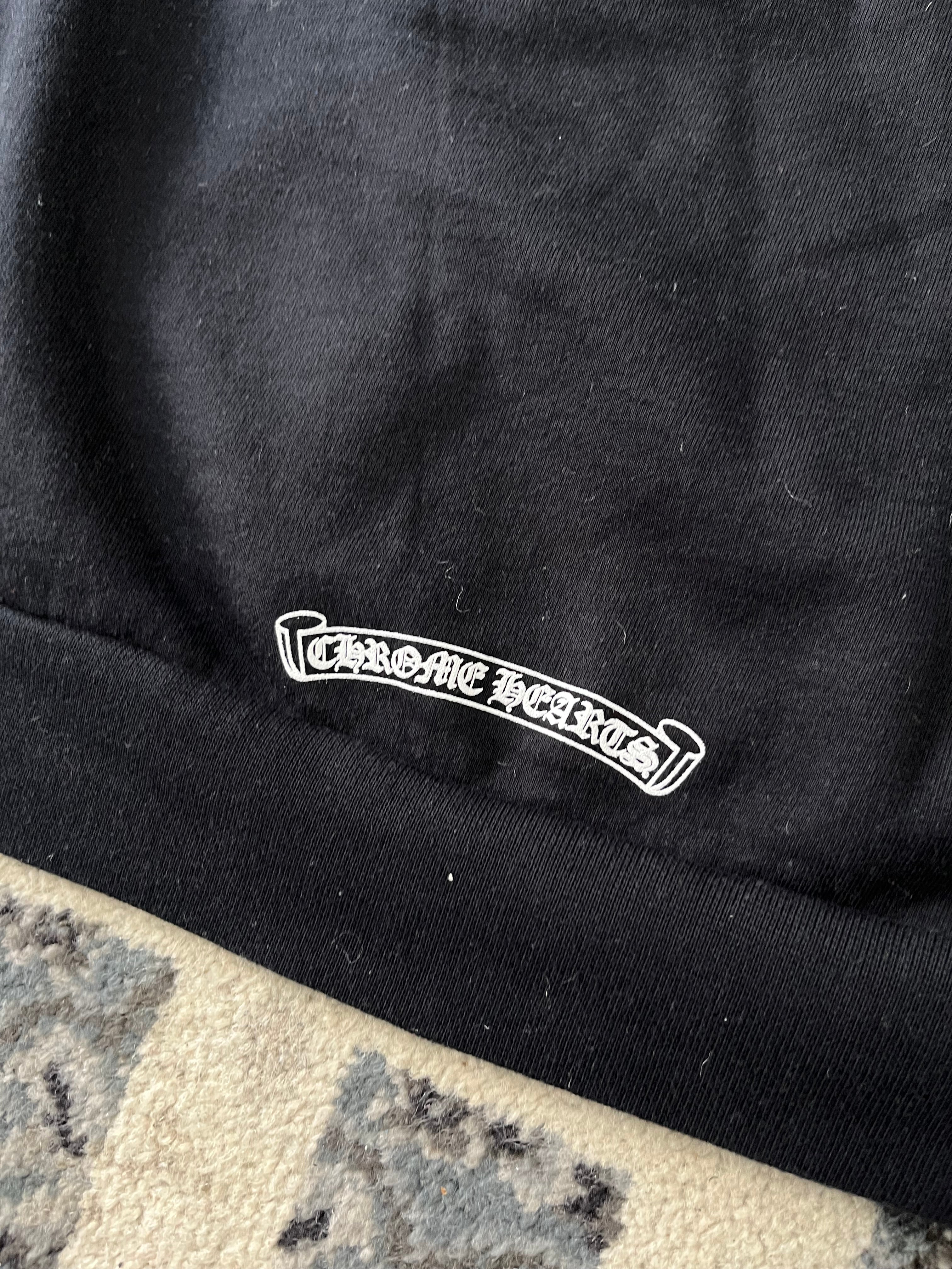 CHROME HEARTS fontaineblue 1 of 1 dice hoodie L U