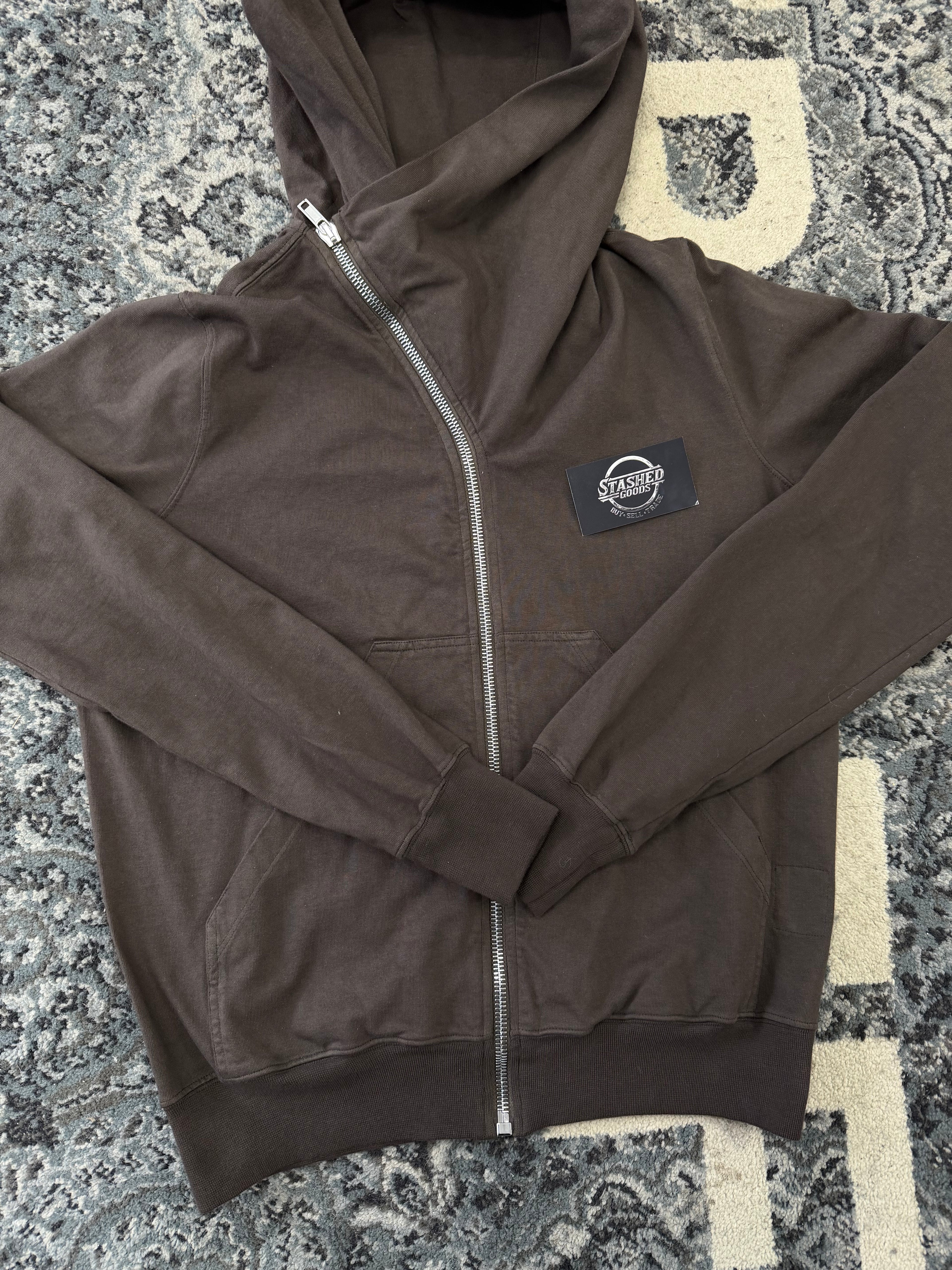 RO darkshdw zip up hoodie dark dust M U
