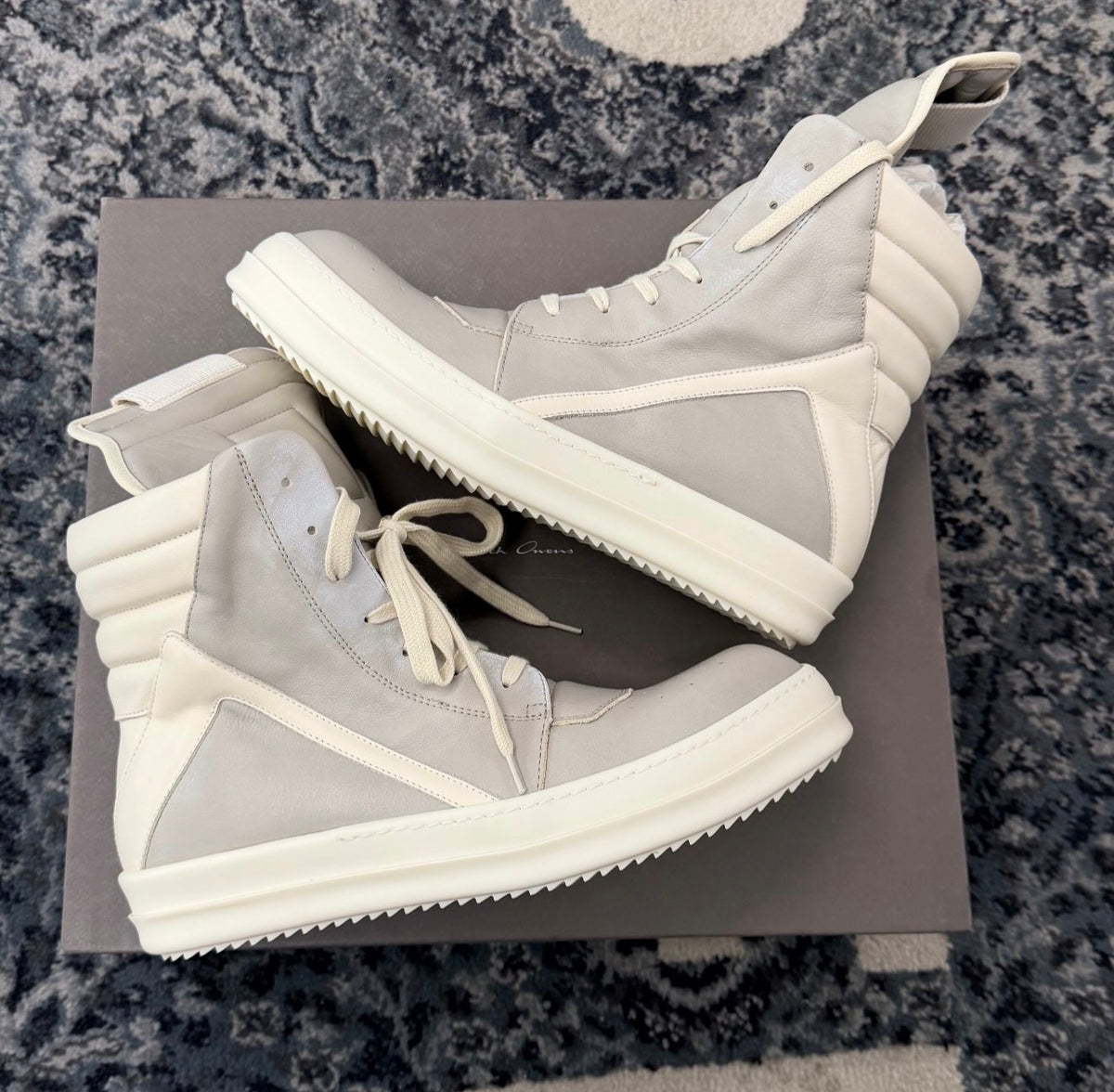 Rick Owen Geobasket Size 9 Brand New (T)