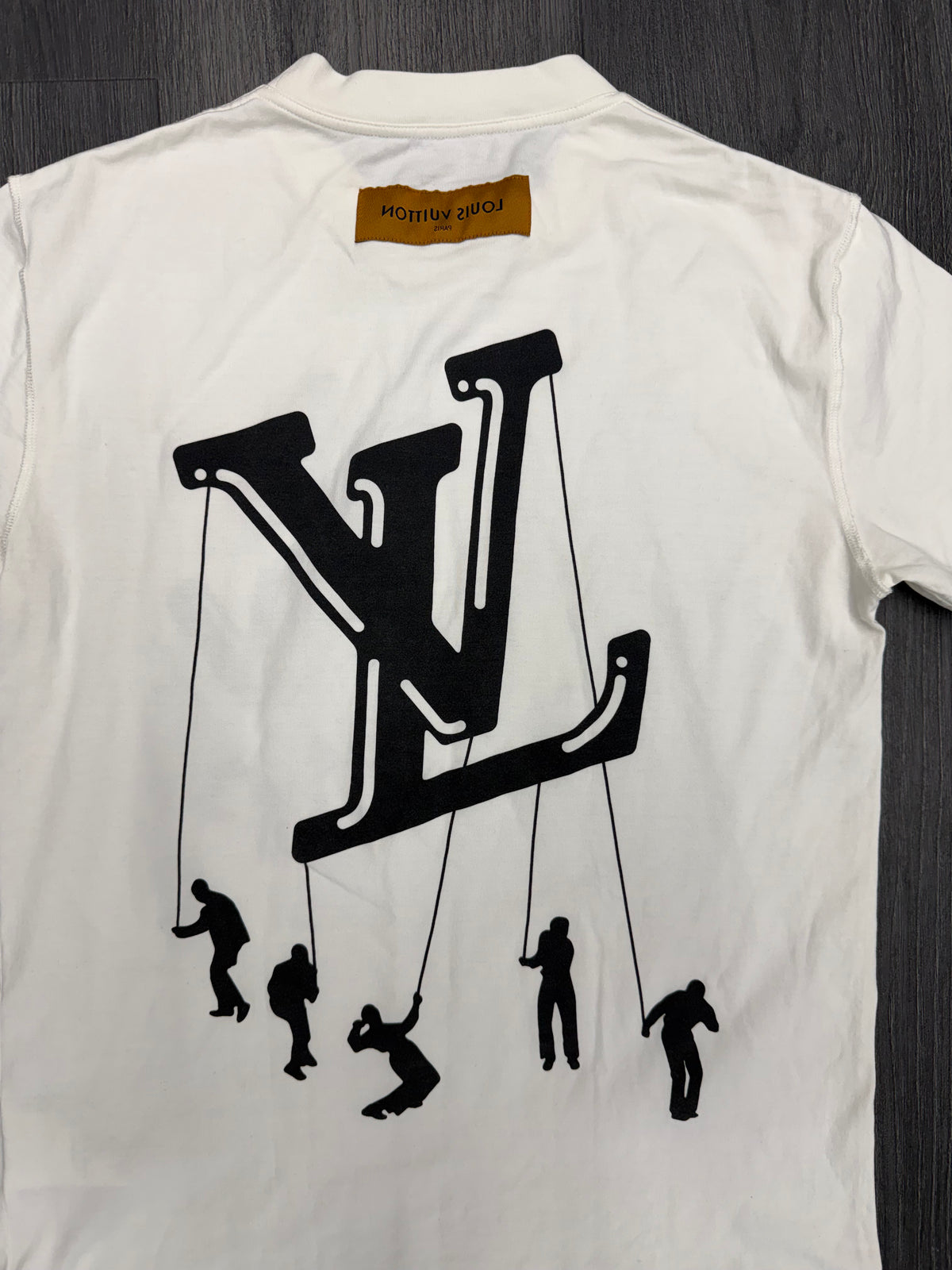 LV virgil dancing man shirt white S U