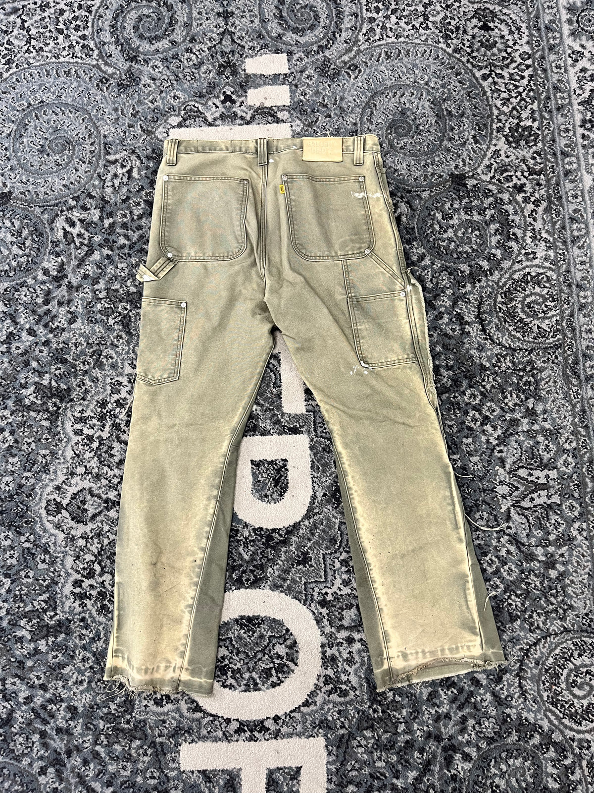 Gallery Dept. green carpenter pants sz 34 U