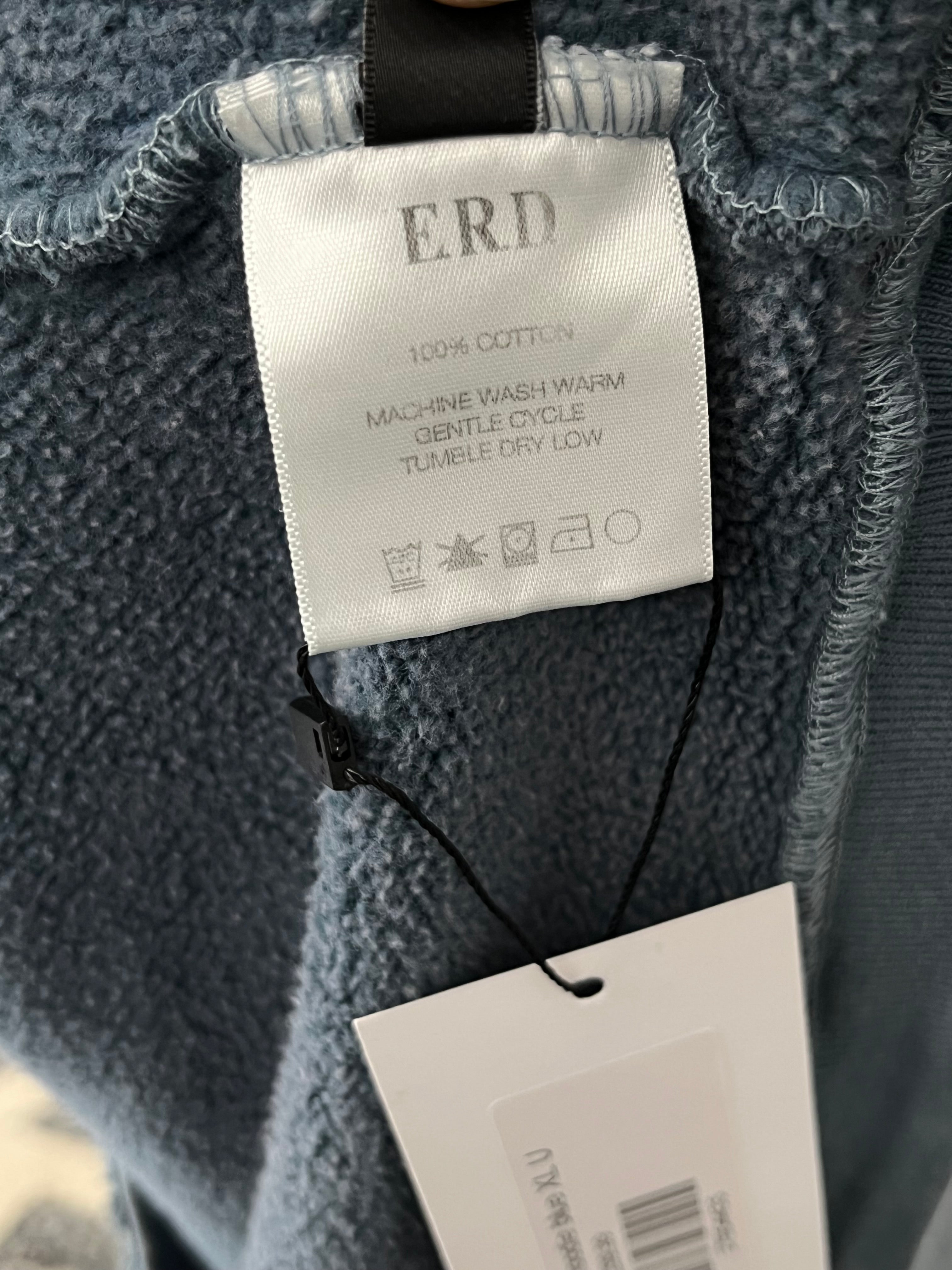 ERD school girl hoodie blue XL U