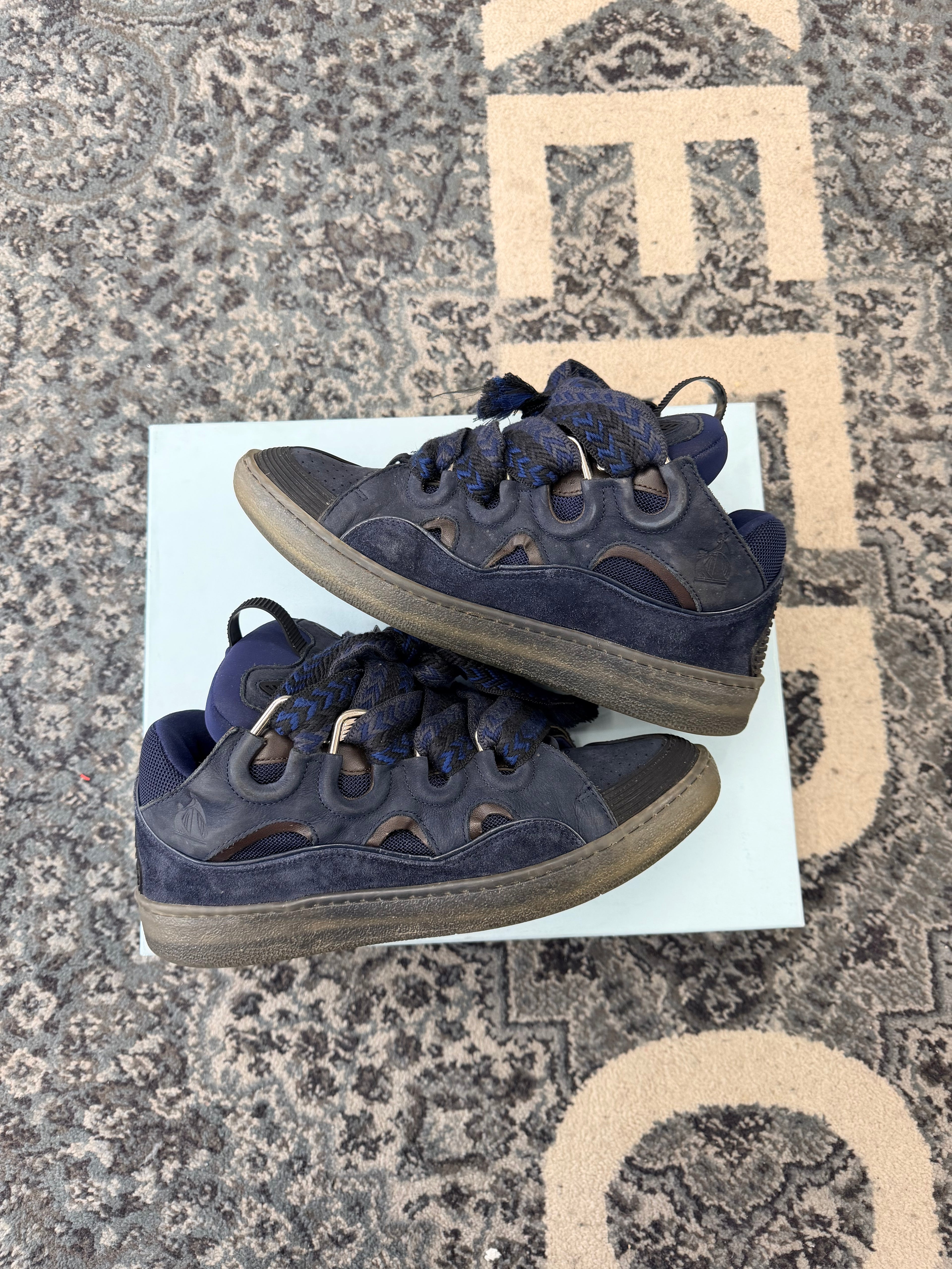 Lanvin Curb Sneakers Size 10 U WB