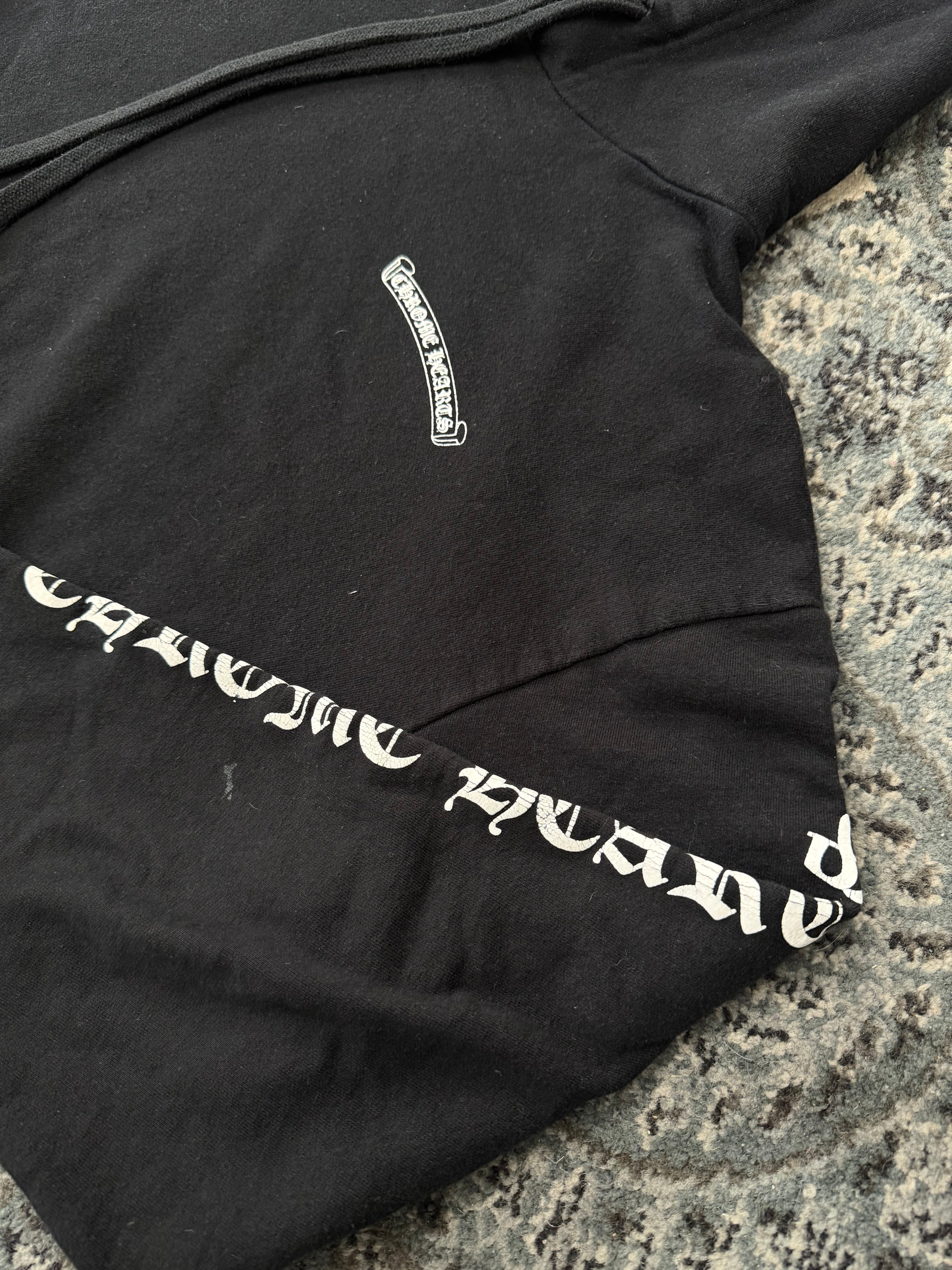 Chrome Hearts Scroll Logo Hoodie Xl U