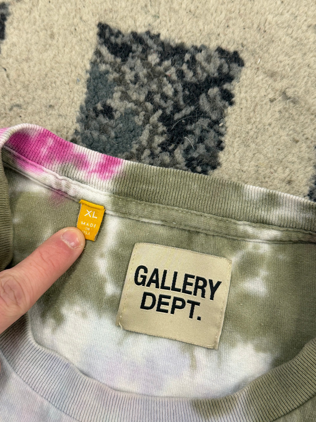 Gallery Dept ATK Tie Dye Shirt Size XL U
