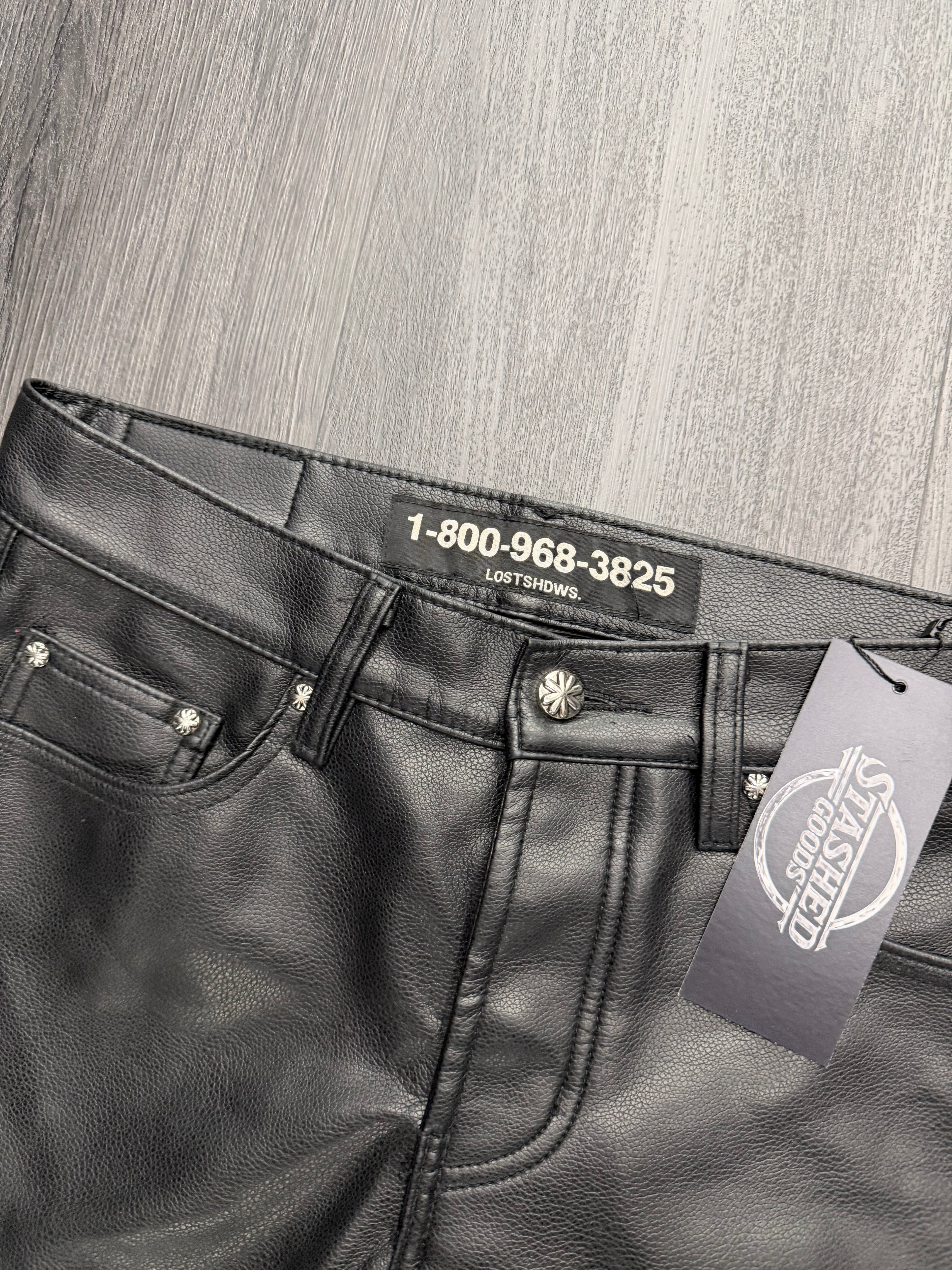 LOST SHADOWS jeans black/red 30 U