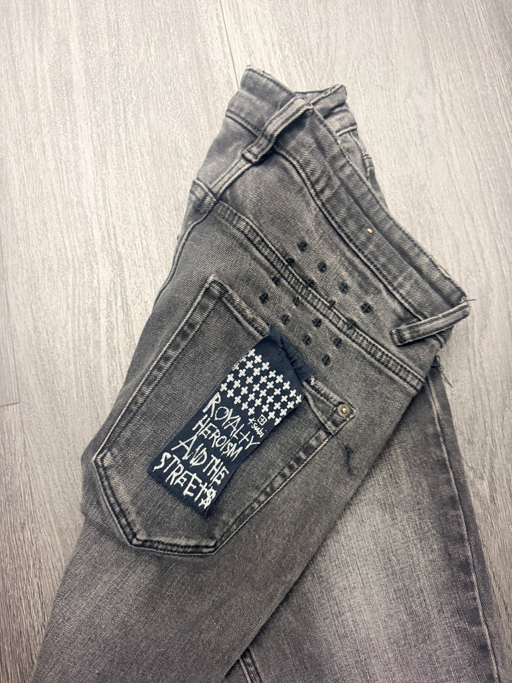 Ksubi Grey Washed Jeans Size 30 U
