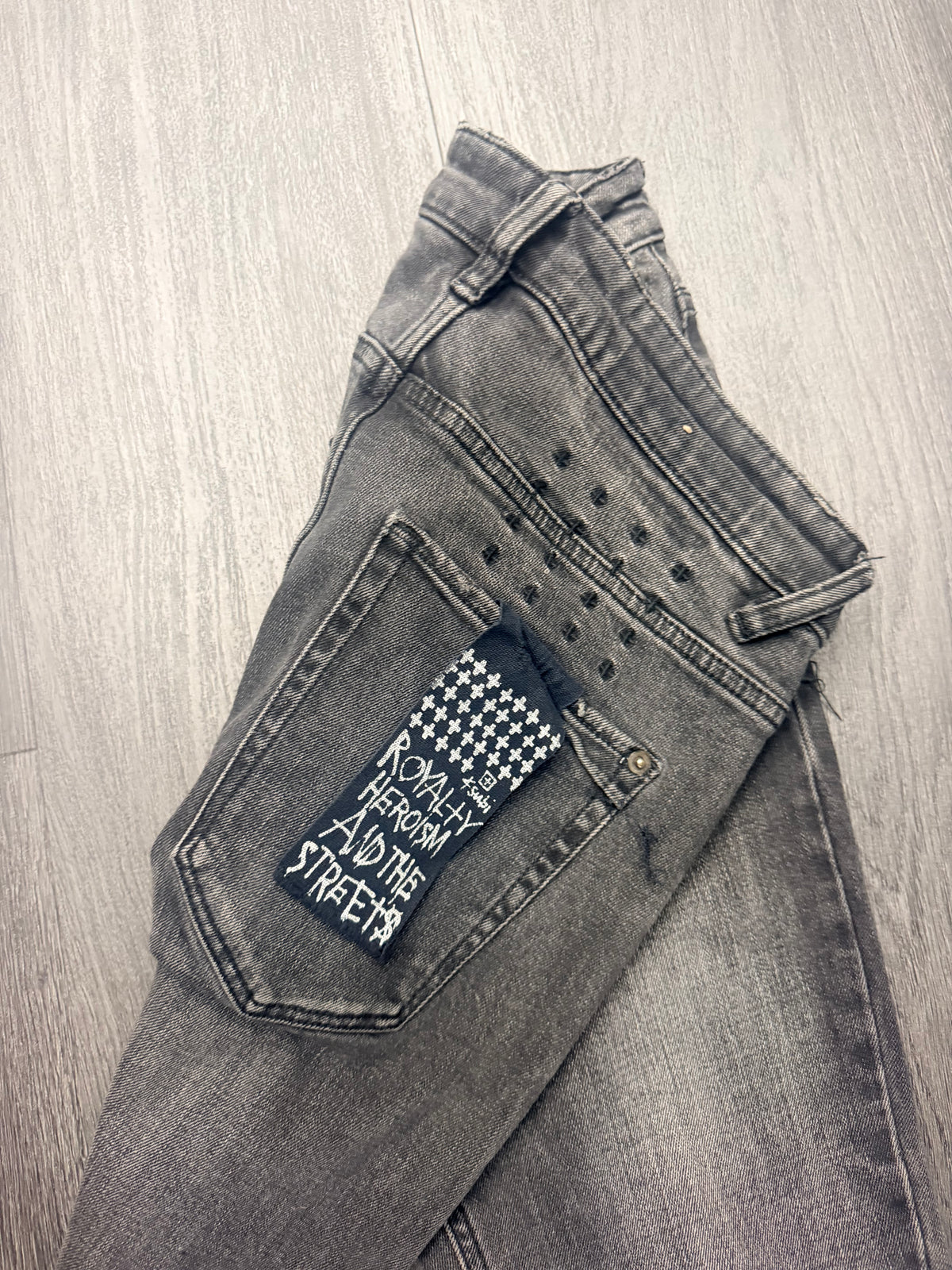 Ksubi Grey Washed Jeans Size 30 U