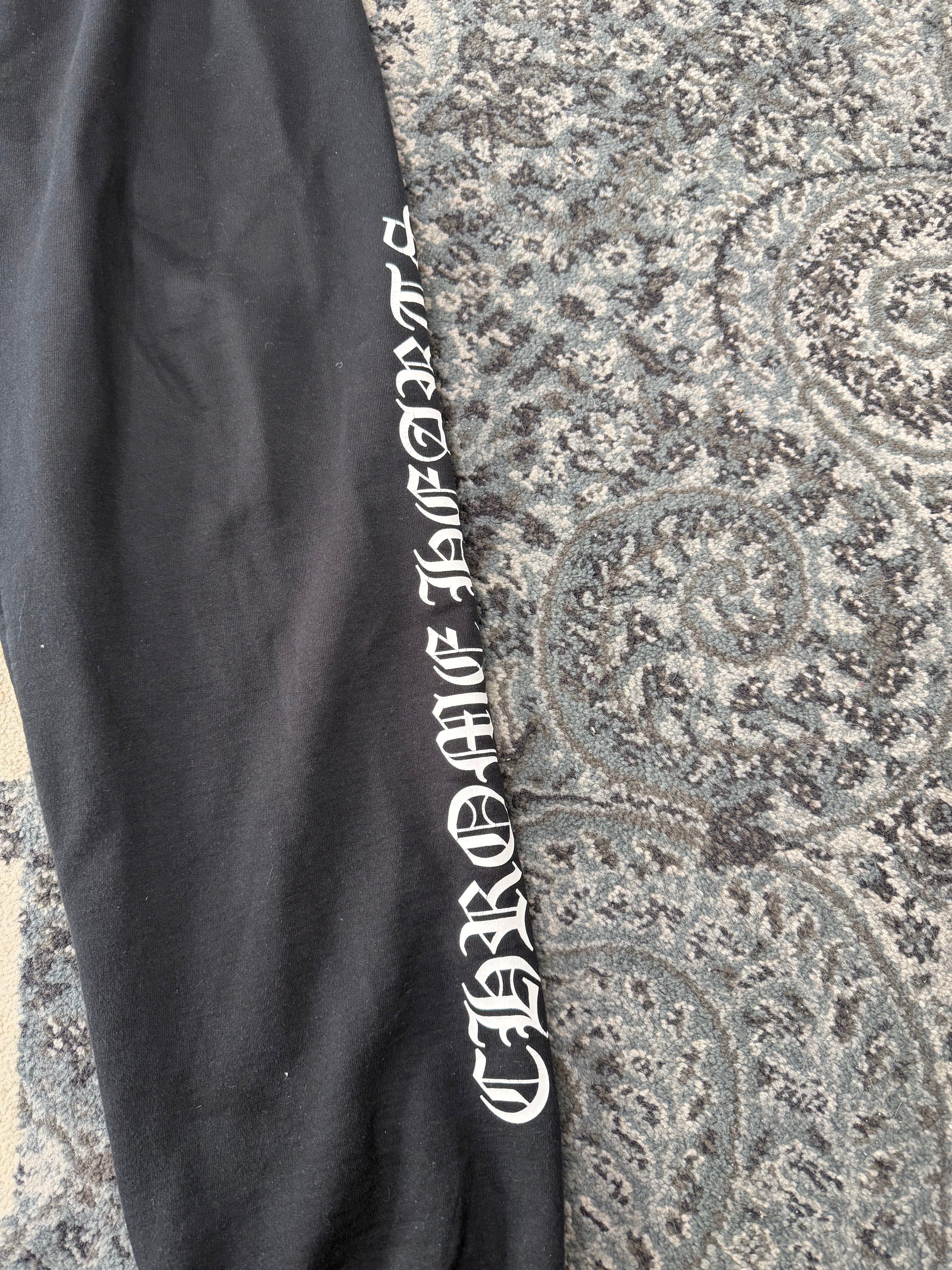Chrome Hearts Scroll Logo Sweatpants No Pockets Xl U