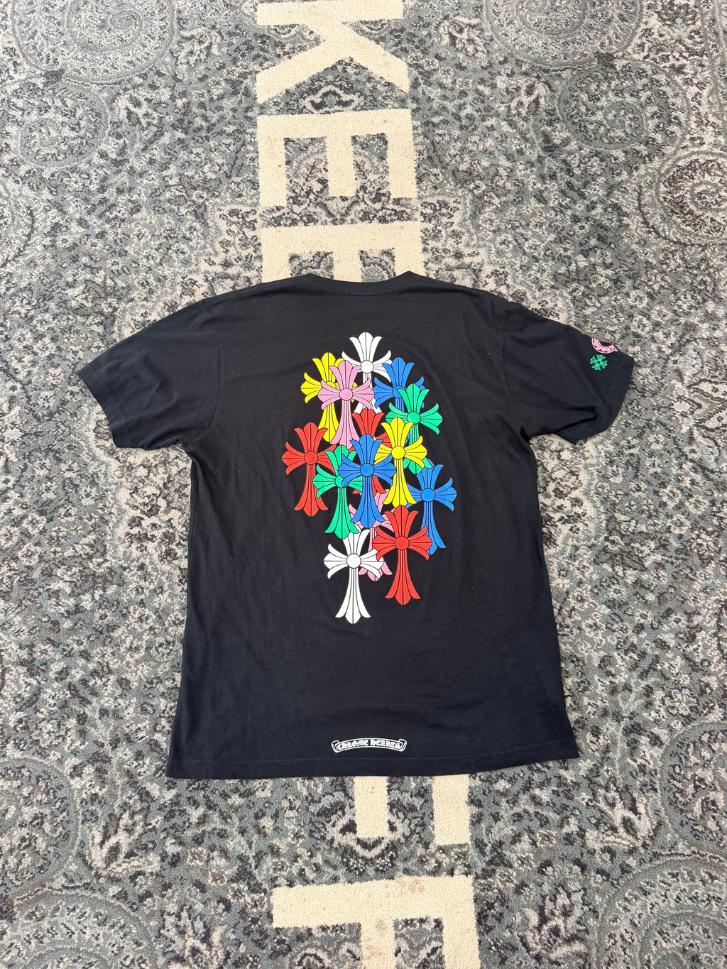Chrome Hearts Multi Color Cemetery Shirt Size L U (T)